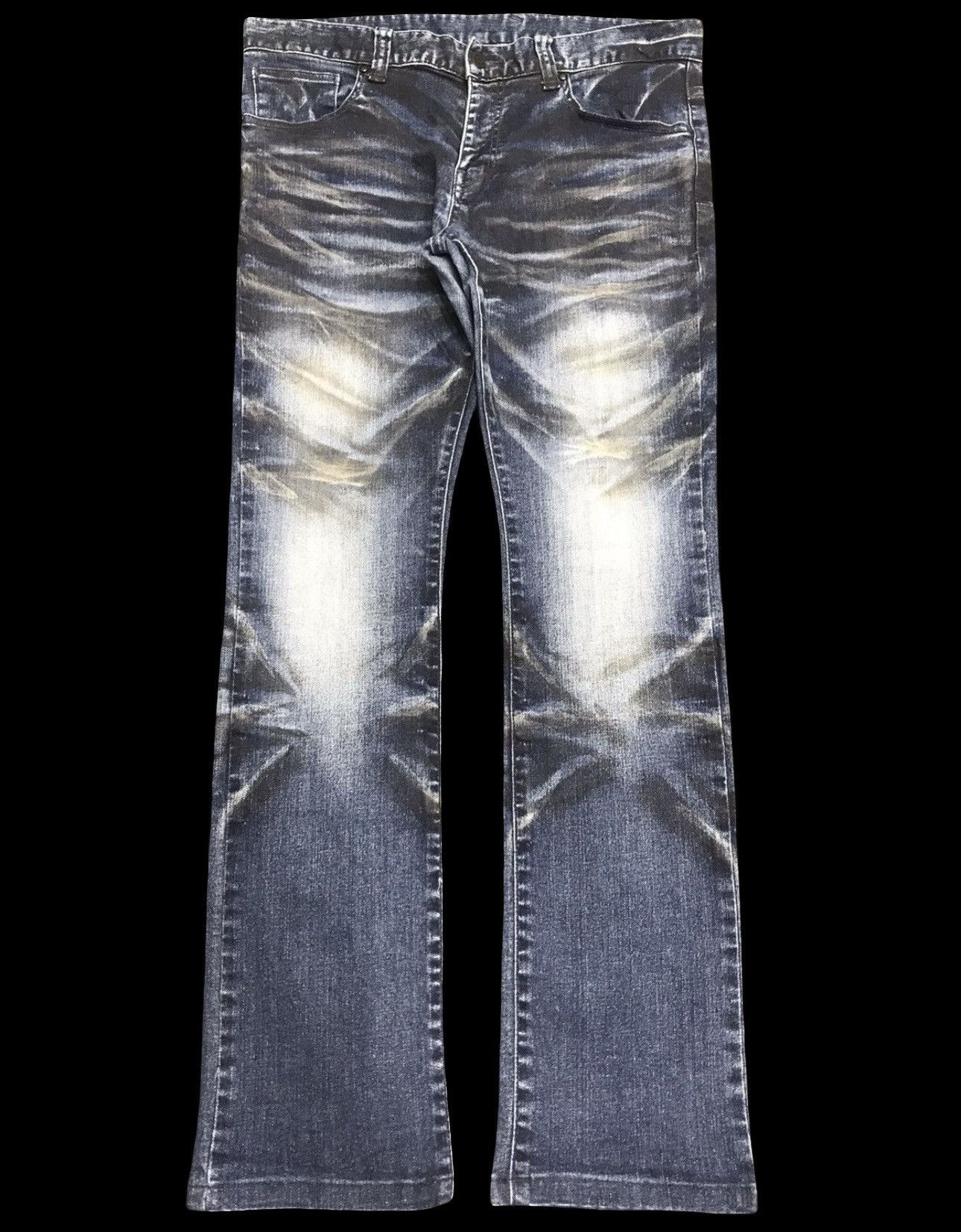 Tornado Mart Tornado Mart Japan Claw Mark Fades Denim F277 Size US 33 - 1 Thumbnail