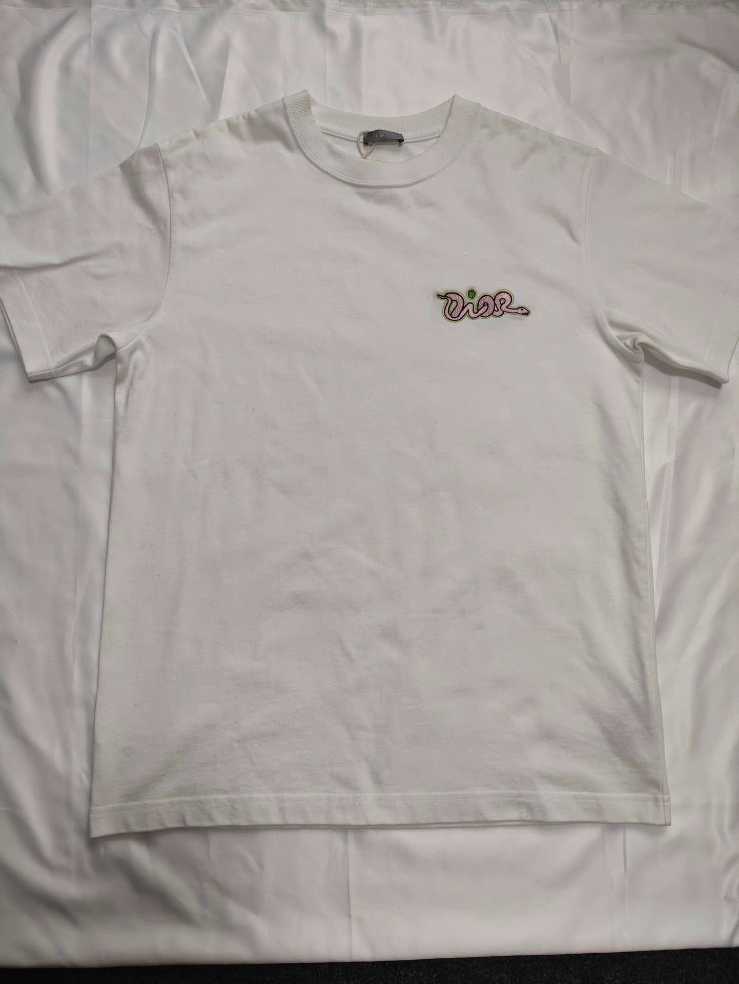 Dior DIOR Year of the Snake Logo Print Crew Neck T-Shirt K13 Size US M / EU 48-50 / 2 - 1 Thumbnail