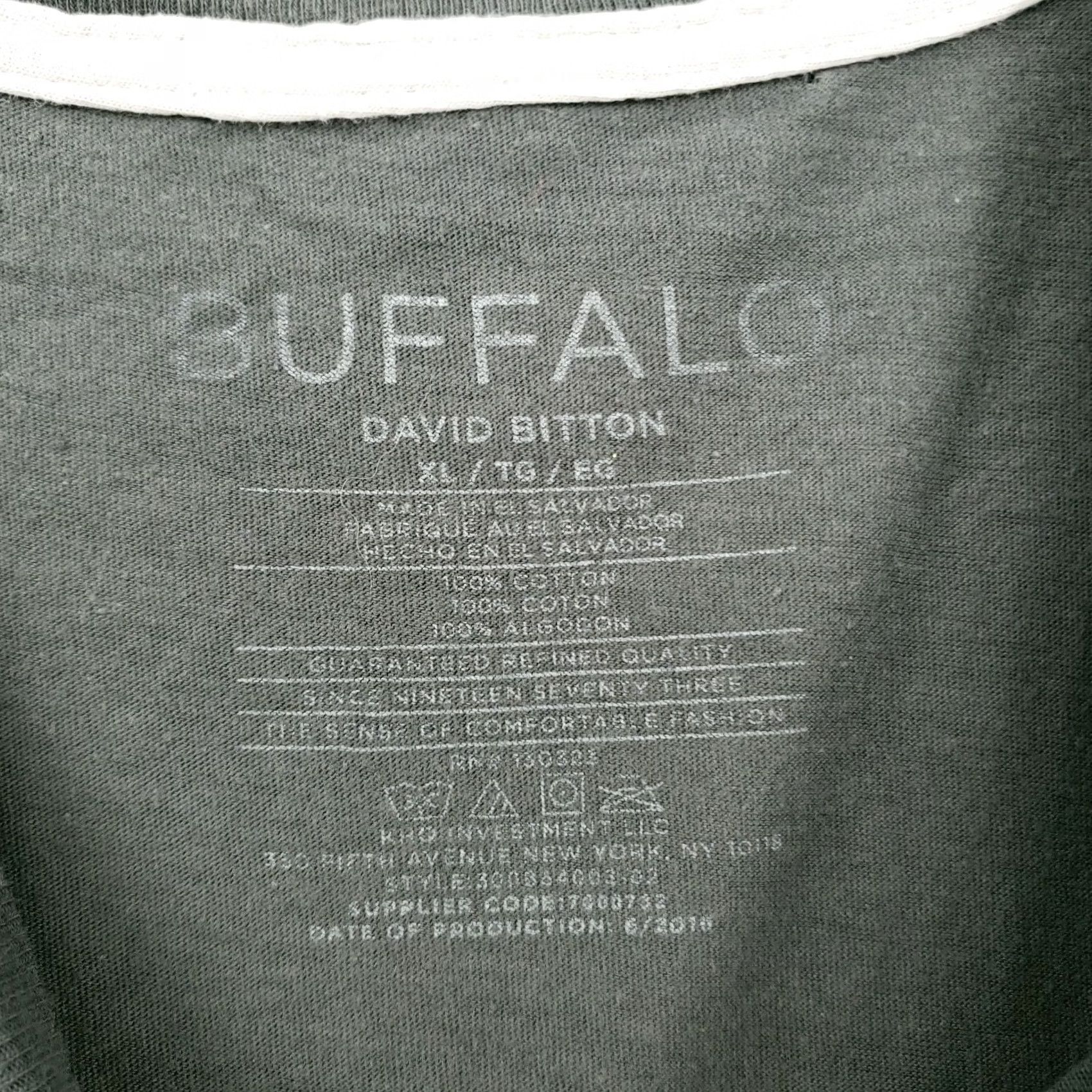 Buffalo David Bitton Buffalo David Bitton Womens S Small Gray Strive For Victory Pullover Tee Shirt Size S / US 4 / IT 40 - 3 Thumbnail