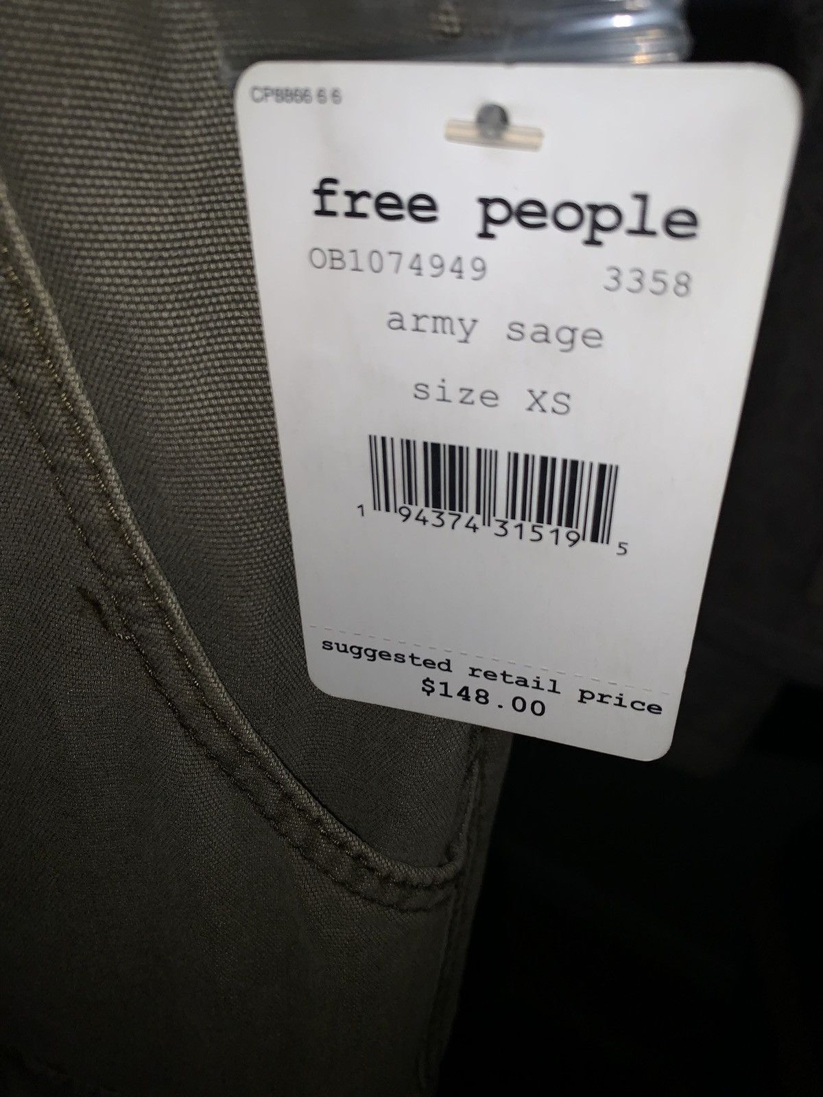 Free People Sleeveless jumpsuit Size 27" / US 4 / IT 40 - 1 Thumbnail