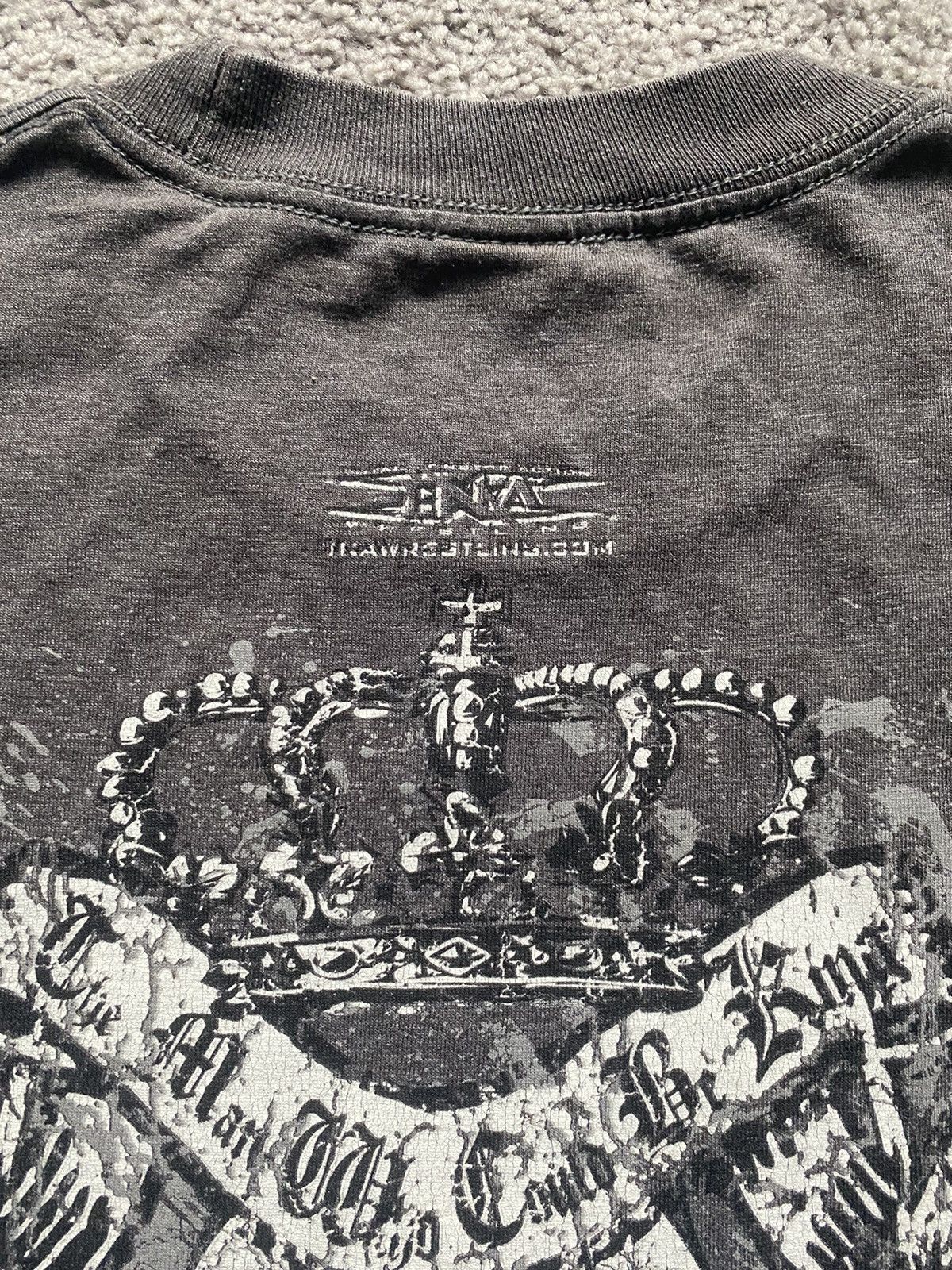 Affliction × Vintage Vintage Y2K MMA Elite Style Tee Shirt Size US L / EU 52-54 / 3 - 5 Thumbnail