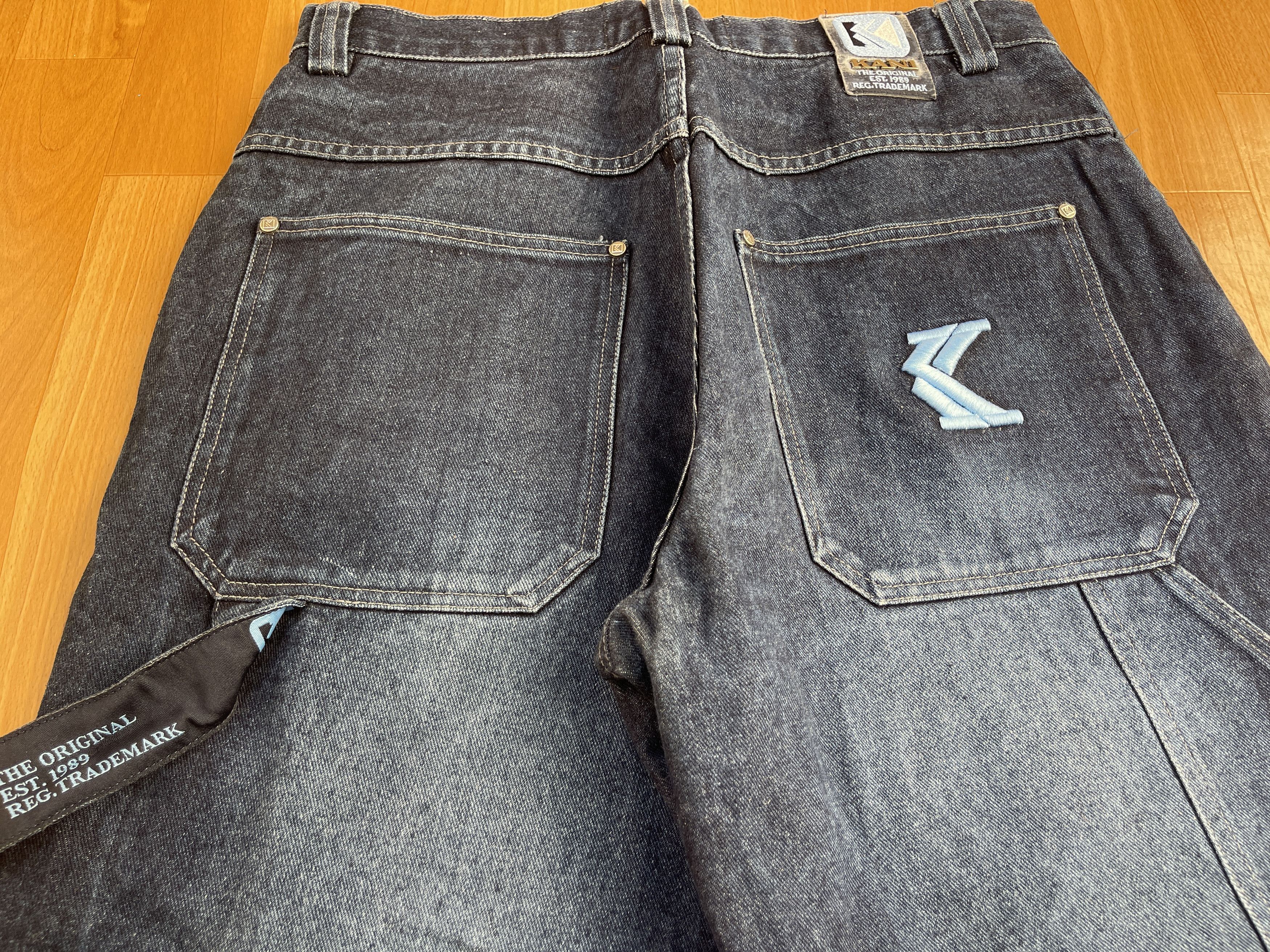 Karl Kani KARL KANI jeans, baggy, vintage Kani jeans, 90s hip hop W 32 Size US 32 / EU 48 - 7 Thumbnail