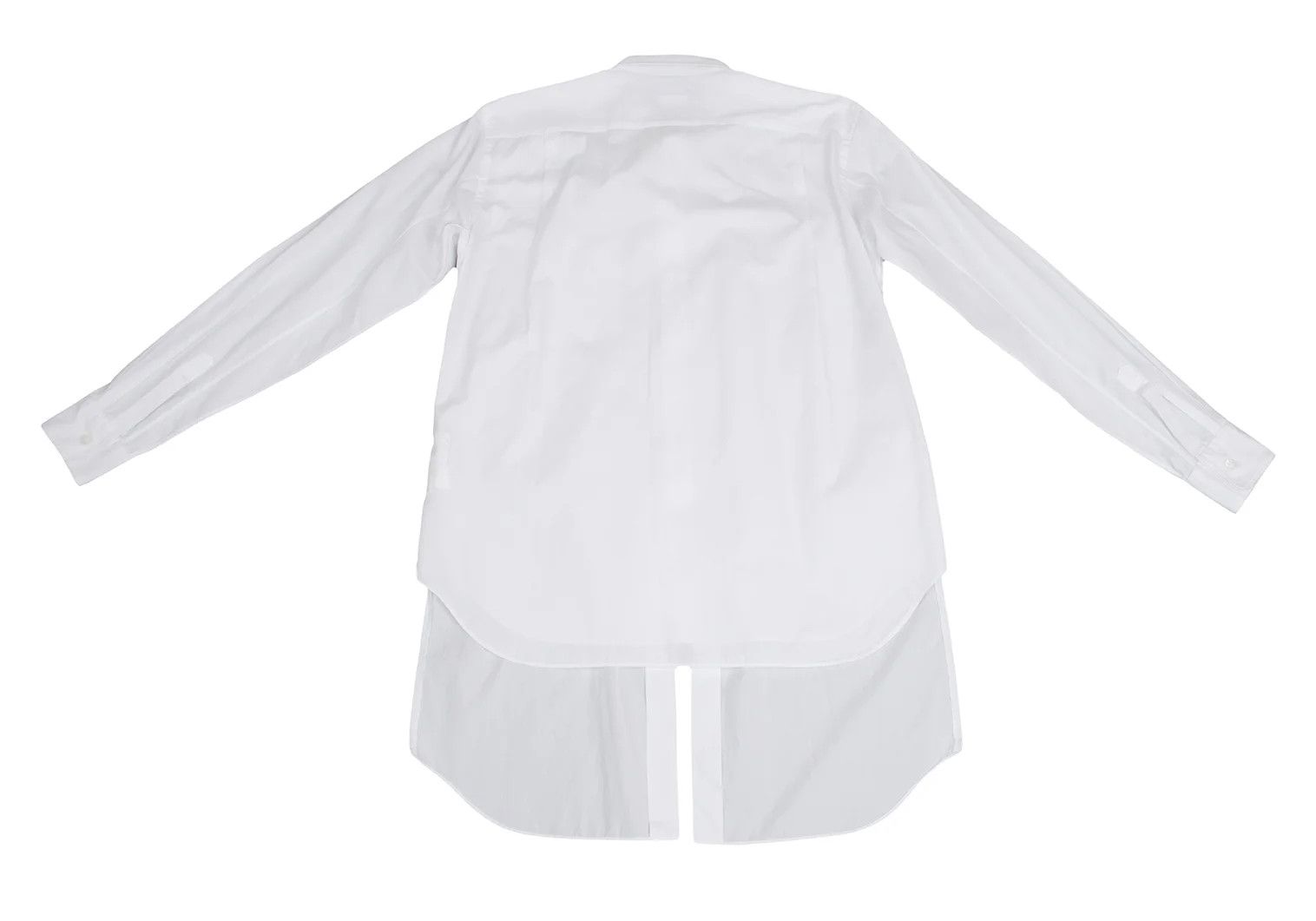 Comme des Garcons Homme Plus Cotton Layered Design Shirt in White, Size S Size US S / EU 44-46 / 1 - 12 Thumbnail