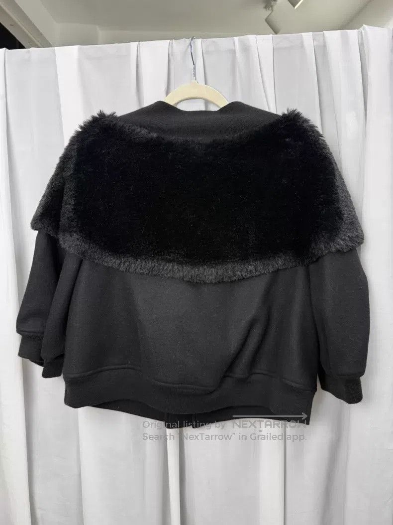 Noir Kei Ninomiya NOIR KEI NINOMIYA fur collar jacket short style| Size S / US 4 / IT 40 - 6 Thumbnail