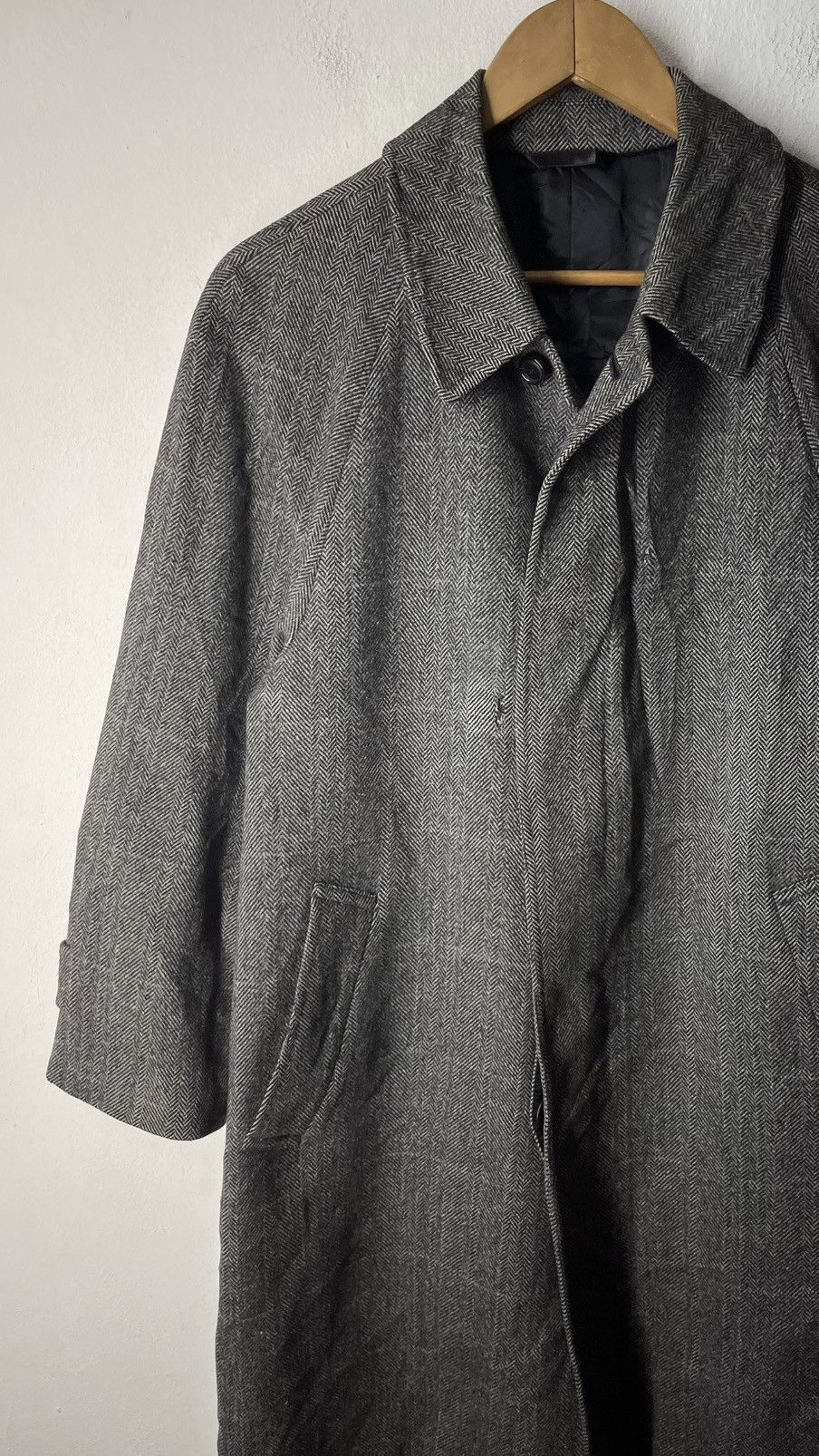 Hardy Amies HARDY AMIES CASHMERE LONG COAT WOOL PARKA JACKET Size US M / EU 48-50 / 2 - 3 Thumbnail