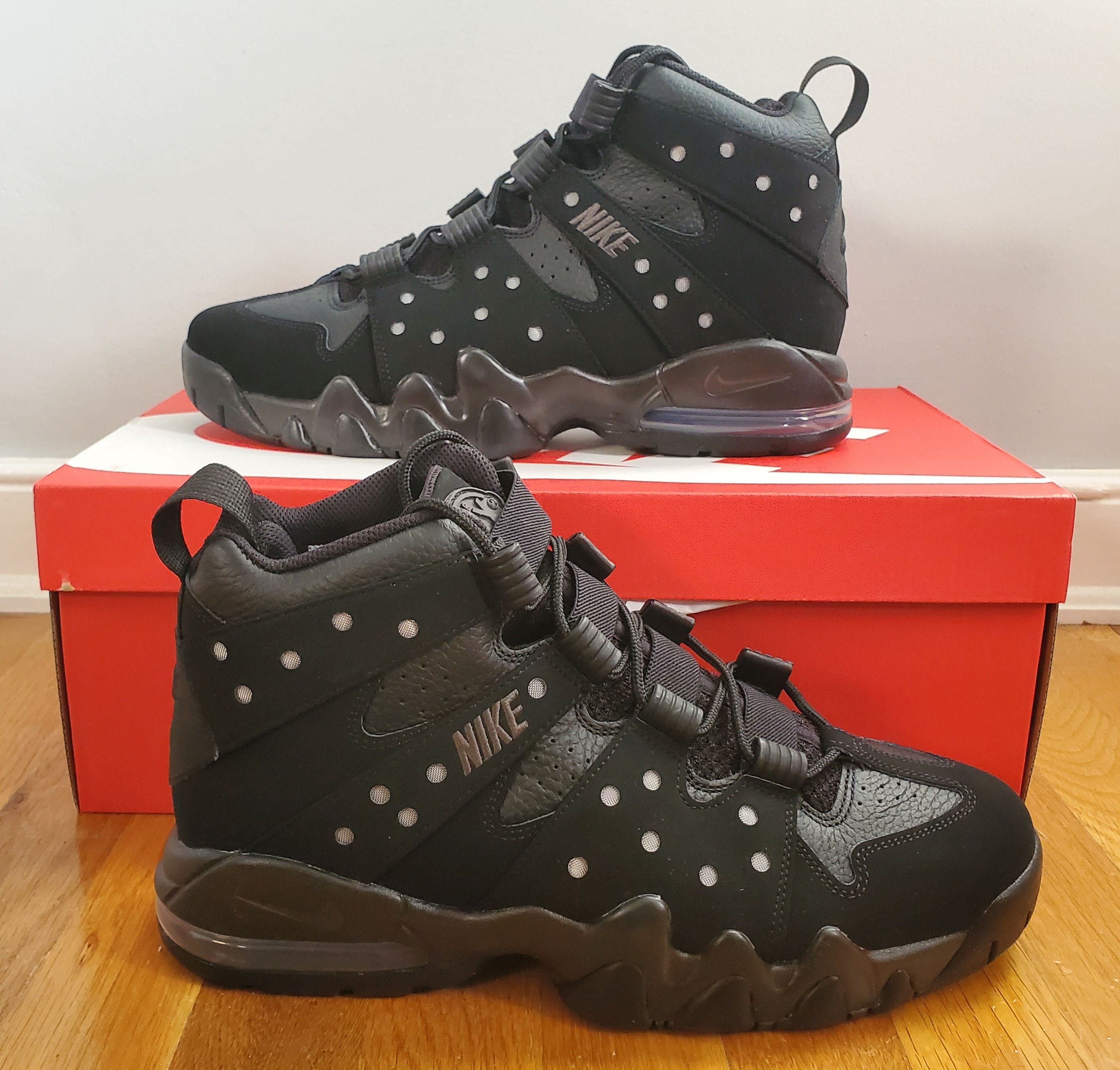 Nike Nike Air Max 2 CB 94 Triple Black Size US 11 / EU 44 - 2 Thumbnail