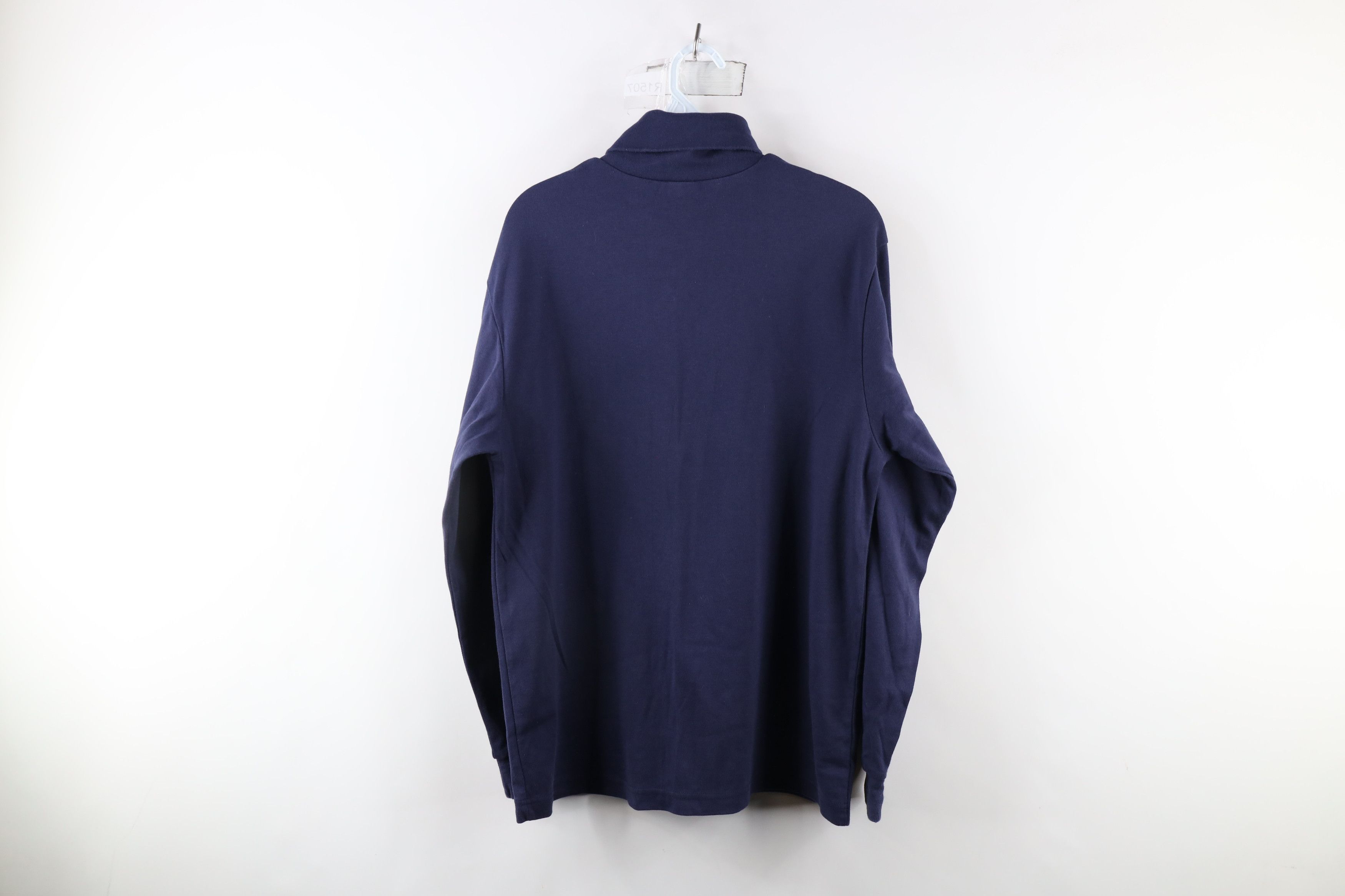 Gap × Vintage Vintage 90s Gap Long Sleeve Turtleneck T-Shirt Blue USA Size US M / EU 48-50 / 2 - 5 Thumbnail