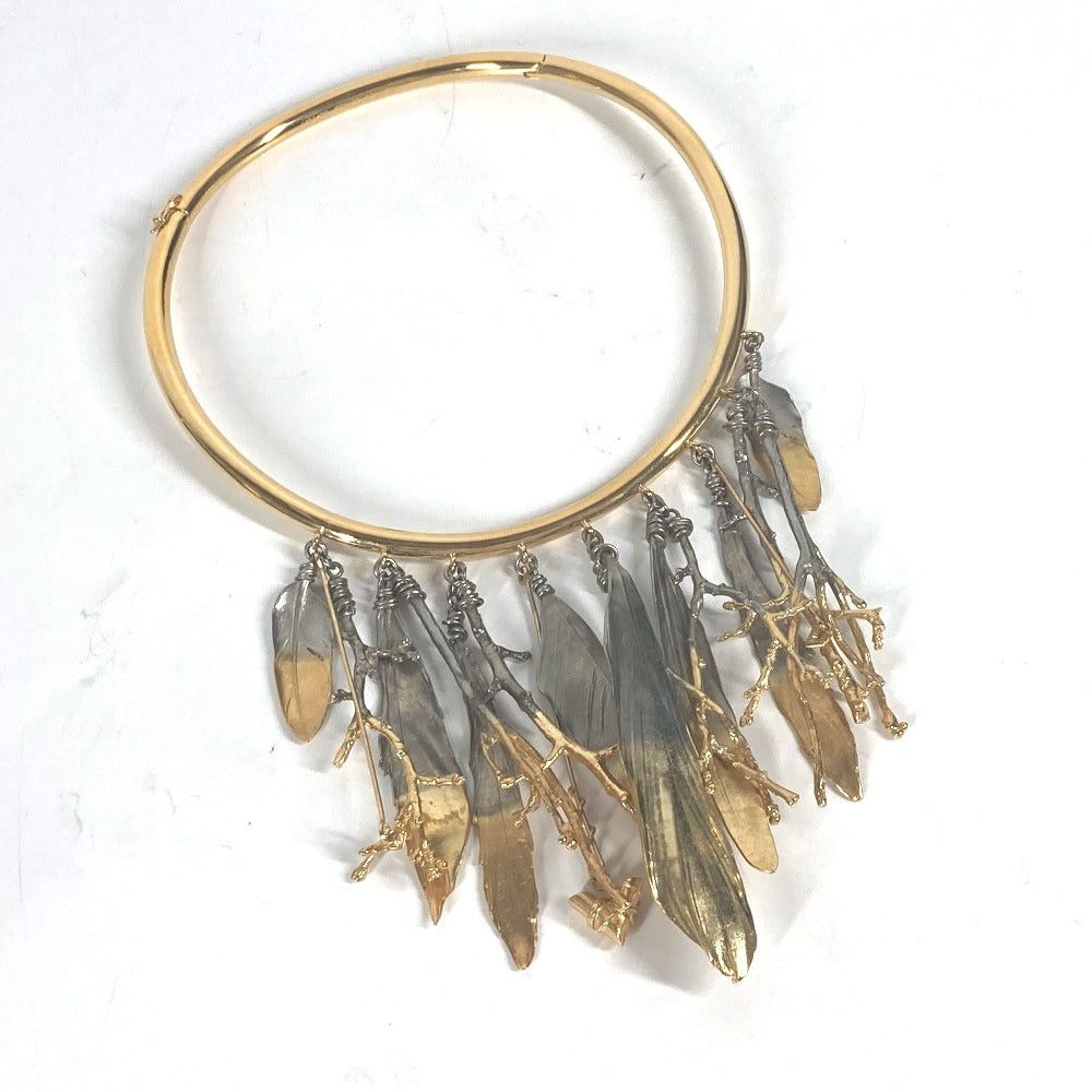 Louis Vuitton Louis Vuitton Mp2409 Plume Necklace Blade (Fan, Propeller, Etc.) Accessories Choker Metal Women Gold Size ONE SIZE - 1 Thumbnail