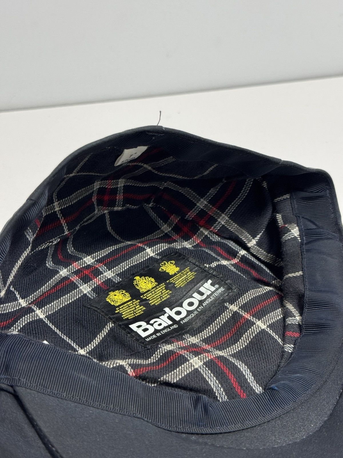 Barbour Barbour Vintage Y2K style Hype Hat/Cap Waxed Size ONE SIZE - 2 Thumbnail