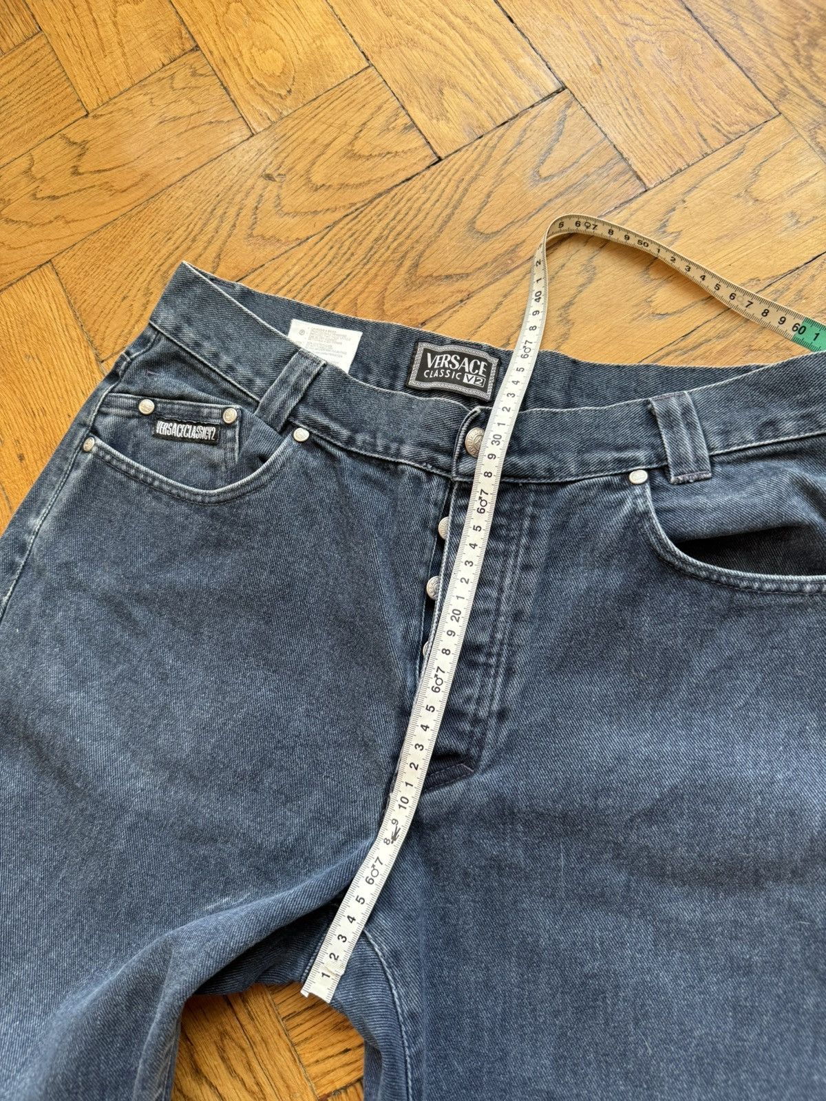 Versace × Vintage Versace Classic V2 Jeans Size US 34 / EU 50 - 13 Thumbnail