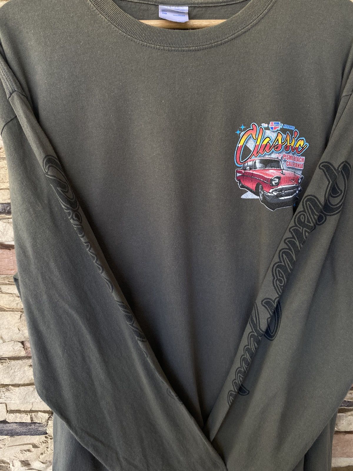 Vintage Chevrolet Classic Car Racing Chevy Long Sleeve Size US XL / EU 56 / 4 - 5 Thumbnail