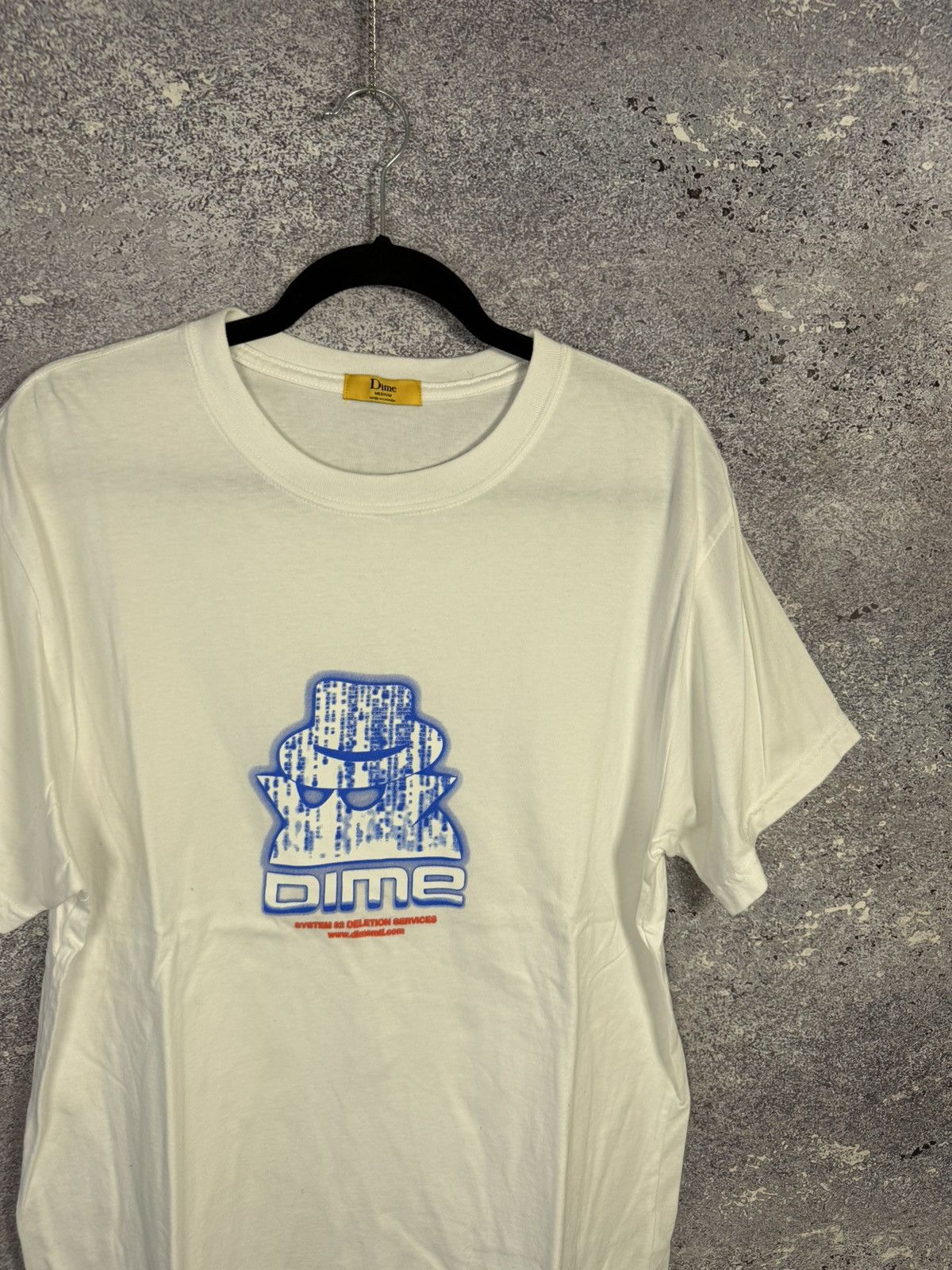 Dime × Vintage Vintage Dime Dimemtl system 32 deletion services t shirt Size US L / EU 52-54 / 3 - 3 Thumbnail