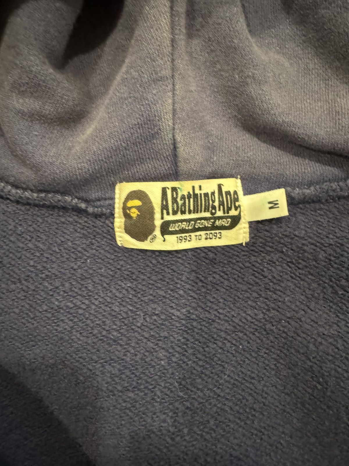 Bape BAPE Blue camo Tiger full zip hoodie A Bathing Ape Size M Size US M / EU 48-50 / 2 - 3 Thumbnail