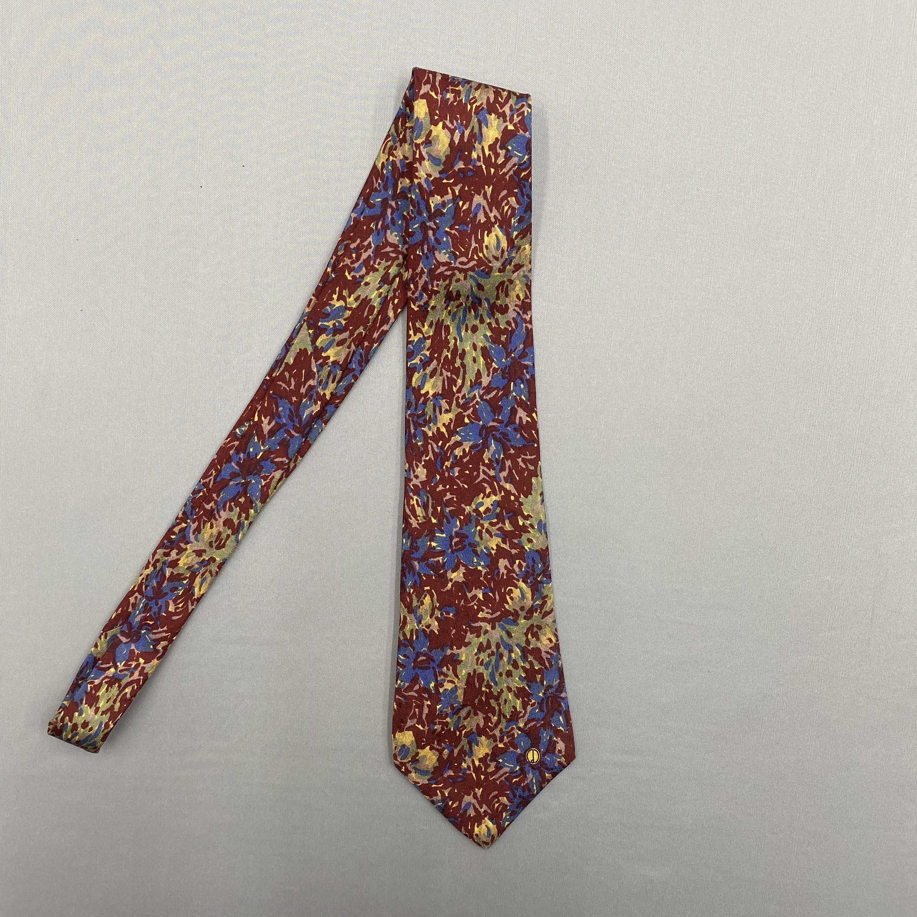 Alfred Dunhill Vintage Alfred Dunhill SILK Necktie Cravate Pure Silk Size ONE SIZE - 4 Thumbnail