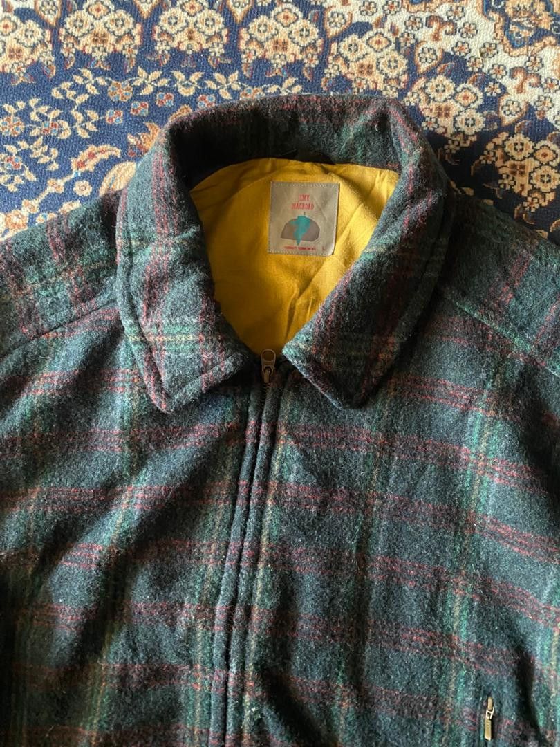 Vintage JIMY MACROAD WOOL BOMBERS JACKET STYLE Size US M / EU 48-50 / 2 - 2 Thumbnail