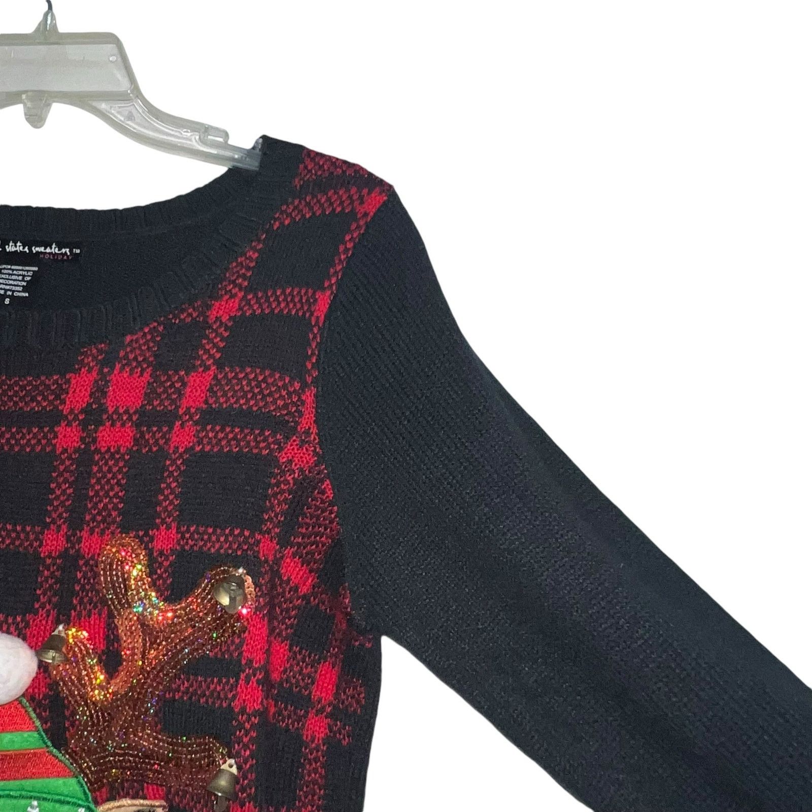 Other Reindeer Ugly Christmas Sweater United States Sweaters SM Size S / US 4 / IT 40 - 4 Thumbnail