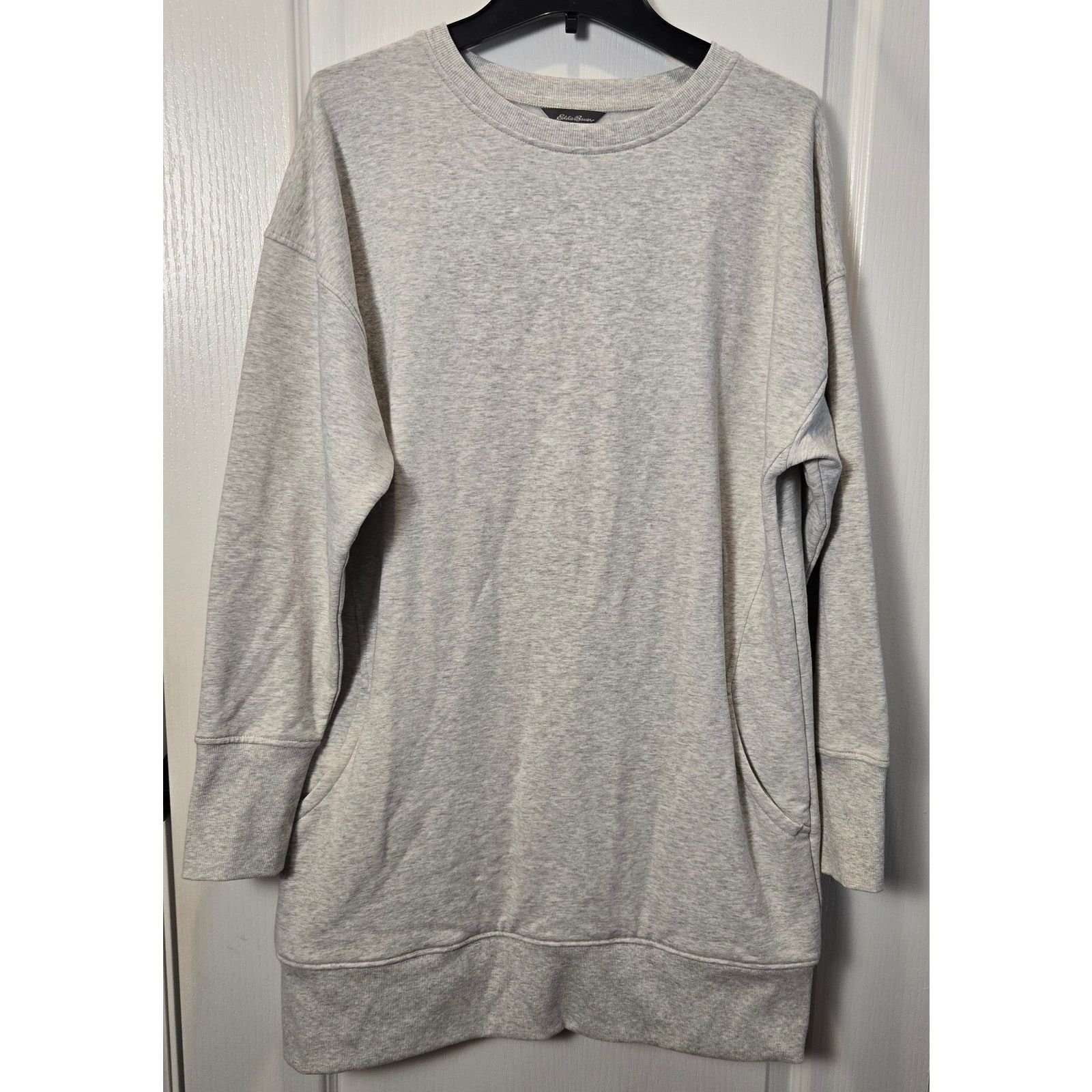Eddie Bauer Eddie Bauer Camp Sweatshirt dress gray sz M fleece lined Size M / US 6-8 / IT 42-44 - 2 Thumbnail