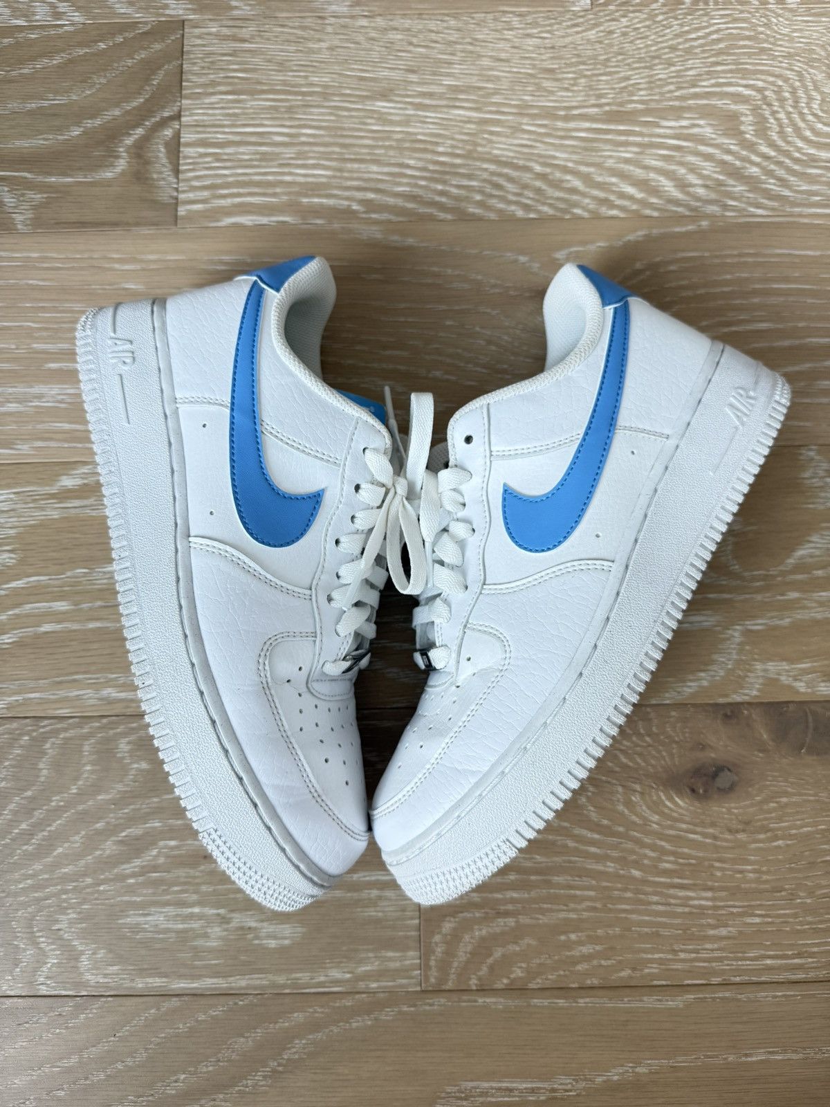 Nike Carolina Blue Nike Air Force 1 ‘07 Low Next Nature Size US 9 / IT 39 - 2 Thumbnail