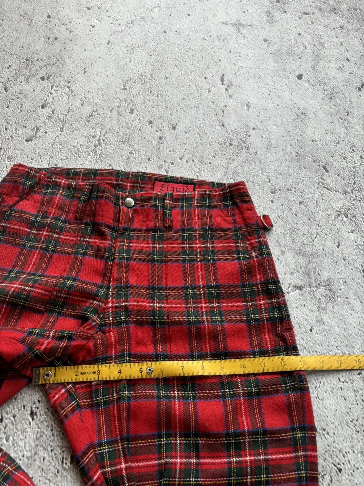 Hysteric Glamour Y2k liguis multi zipper bondage Punk style pants Size US 31 - 11 Thumbnail