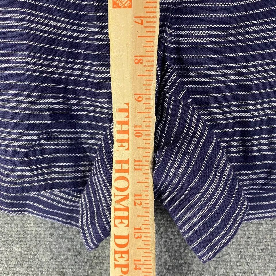 Loft Loft Shorts Women's Size 4 Marisa 100% Linen Striped NWT 4" Size 27" / US 4 / IT 40 - 3 Thumbnail