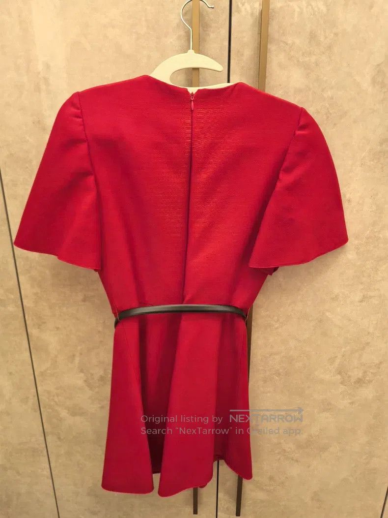 Valentino Valentino A short skirt with small flying sleeves Size S / US 4 / IT 40 - 3 Thumbnail