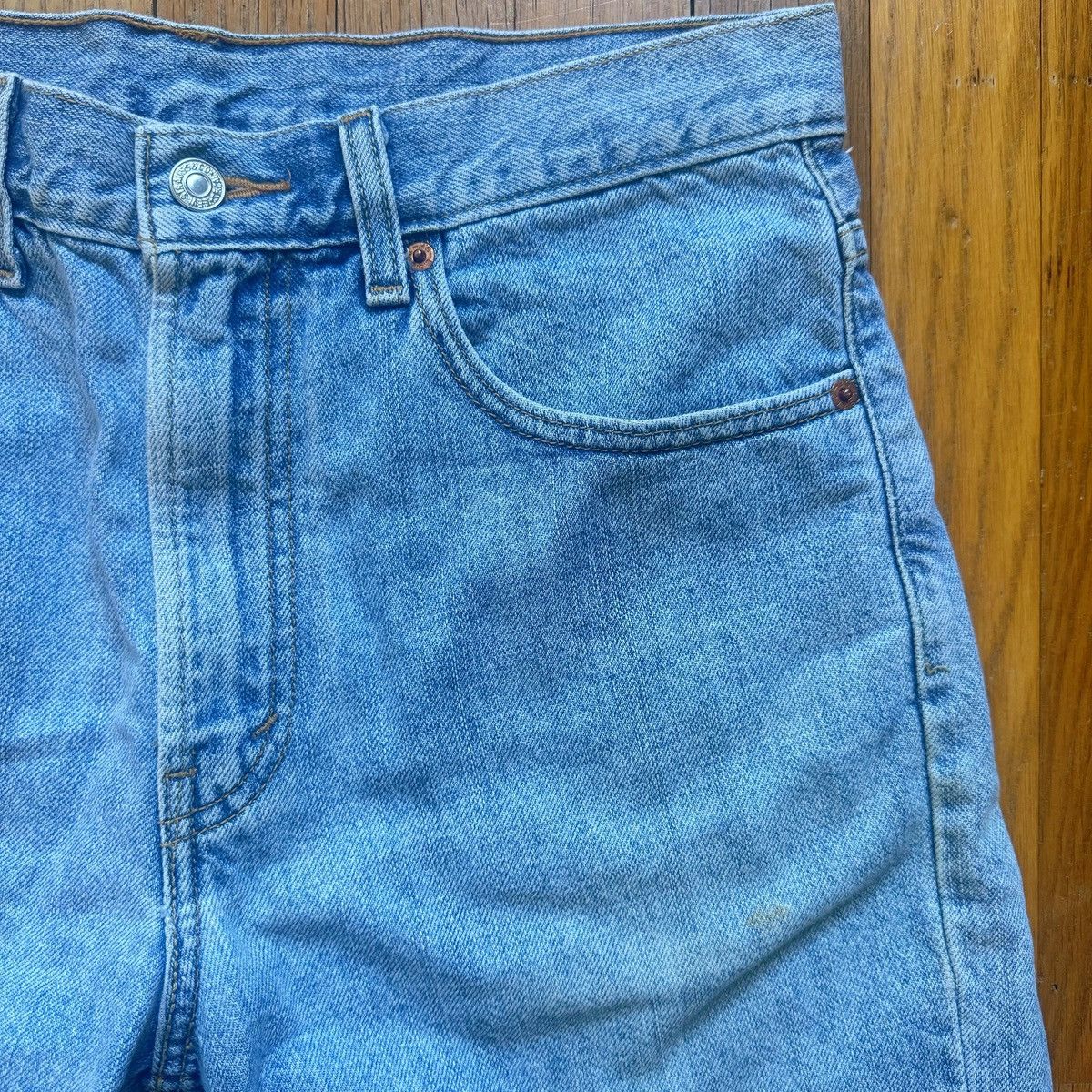 Levi's Vintage Levi’s 505 Regular Fit Jean Shorts Jorts Size US 32 / EU 48 - 5 Thumbnail