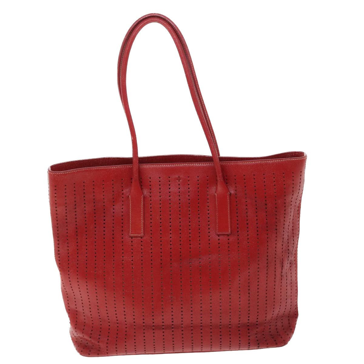 image of Prada Saffiano Tote in Red, Women's