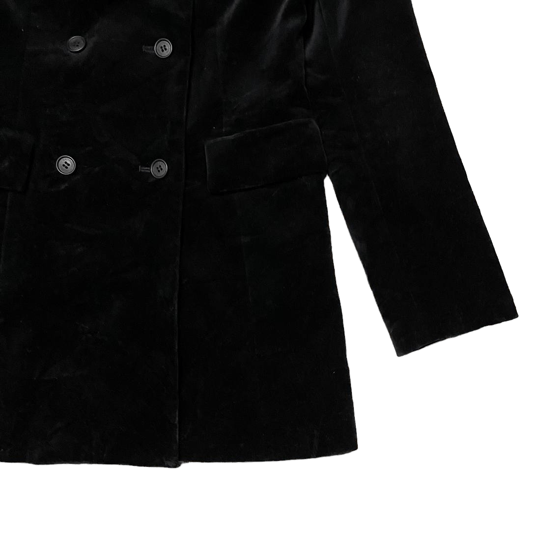 Katharine Hamnett London Katharine Hamnett London Velvet Coat Jacket Size M / US 6-8 / IT 42-44 - 4 Thumbnail