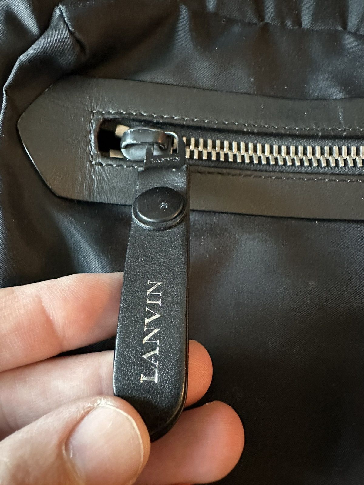Lanvin Rare find! Lanvin backpack! Black with chain print Size ONE SIZE - 15 Thumbnail