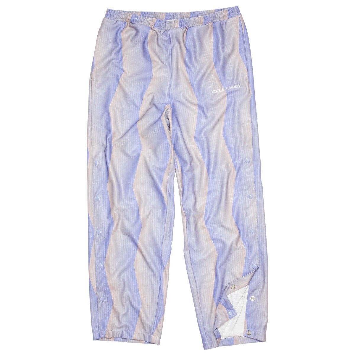 Acne Studios Acne Studios Sublimation Stripe Jacquard Pants Blue/Beige Size US 28 / EU 44 - 2 Thumbnail