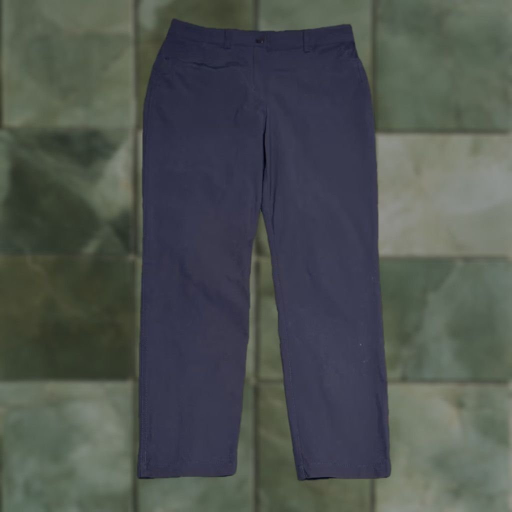 Lululemon Lululemon Women’s City Sleek 5 Pocket 7/8 Pant Blue 31x26 Slim Fit Ankle 10 N/A EUC Size 32" / US 10 / IT 46 - 1 Thumbnail