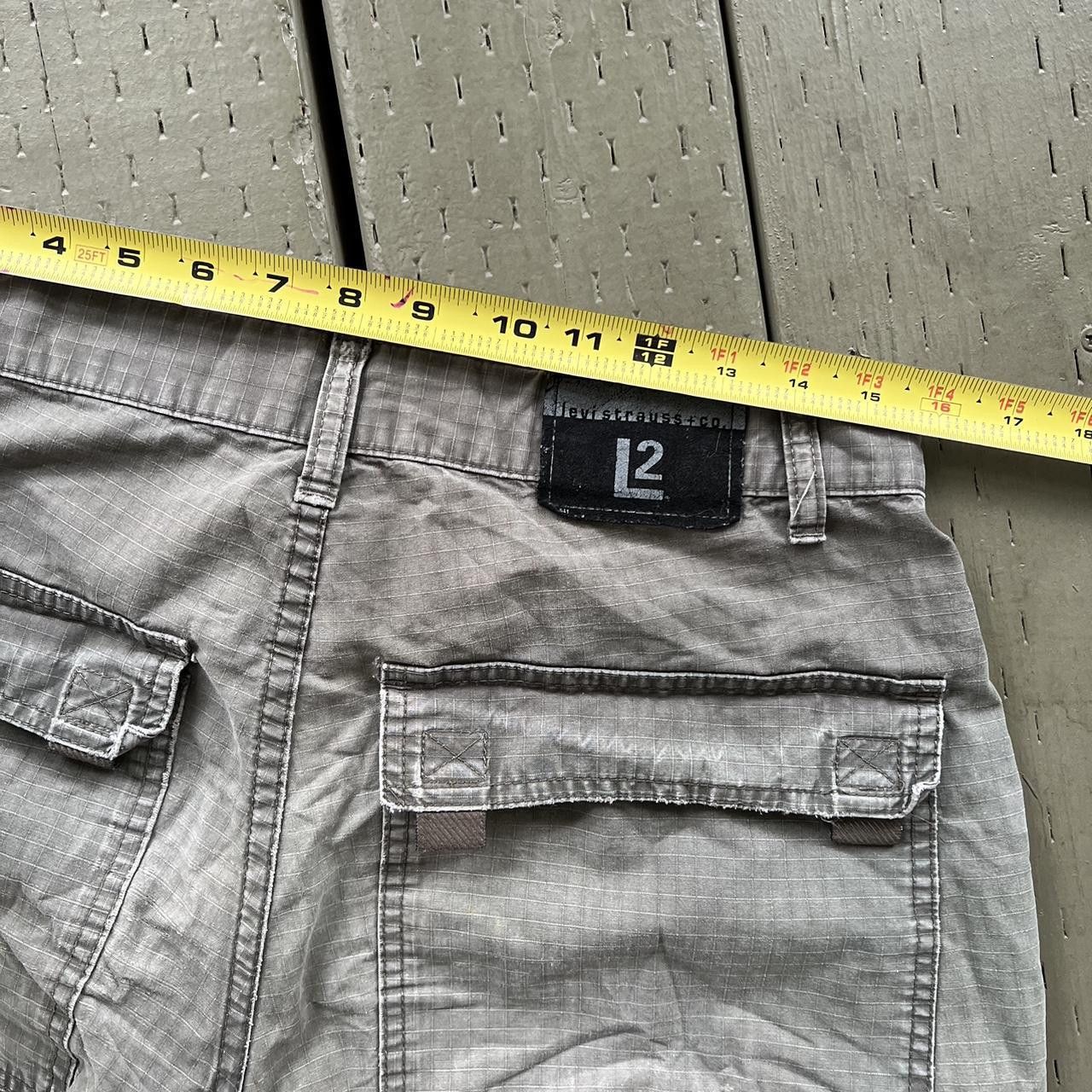 Levi's × Vintage Levis L2 Vintage Baggy Light Green Cargo pants Size US 32 / EU 48 - 5 Thumbnail