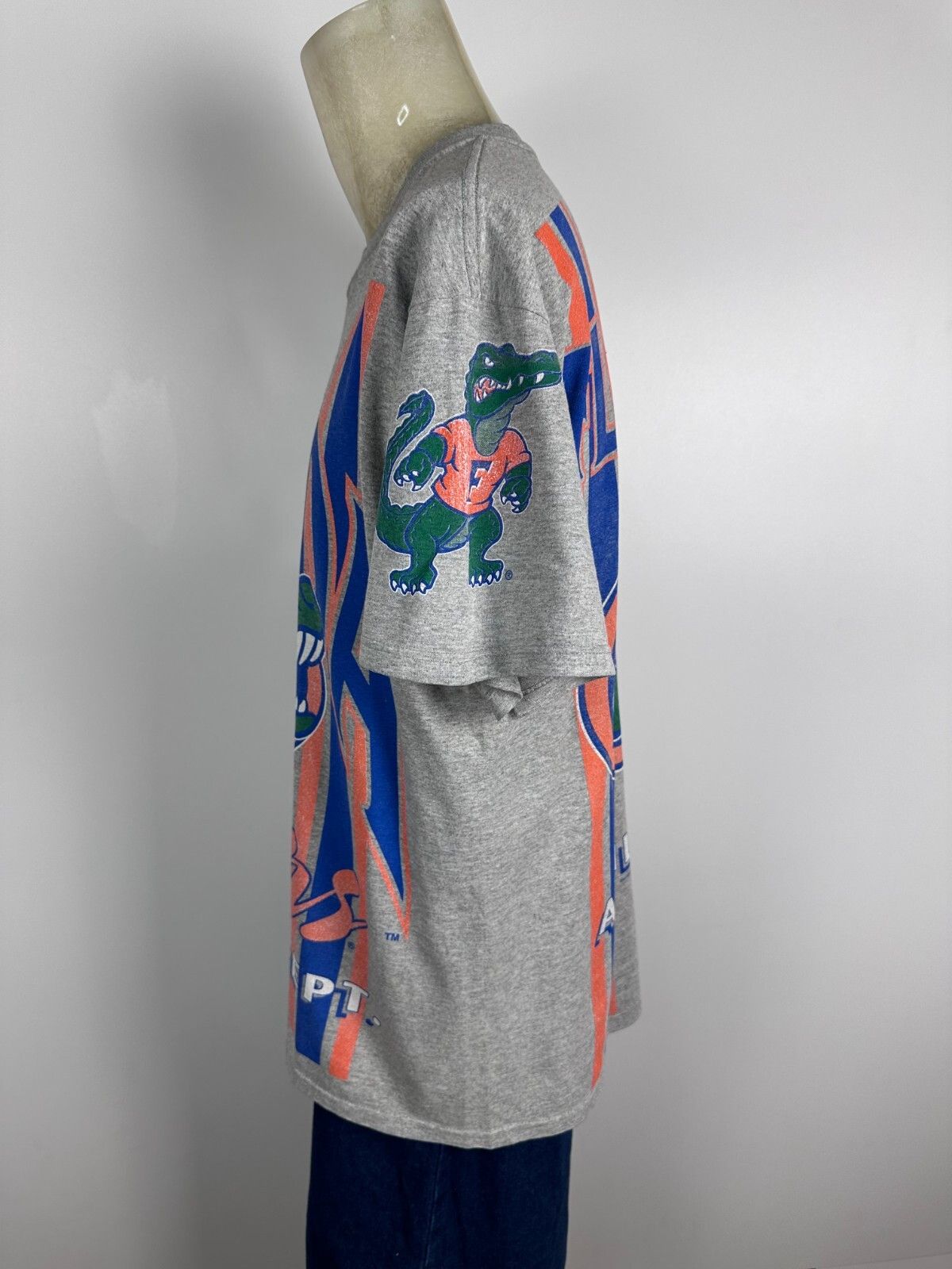 NFL Lee University of Florida Gators Vintage 90s Graphic T-Shirt Size US L / EU 52-54 / 3 - 6 Thumbnail