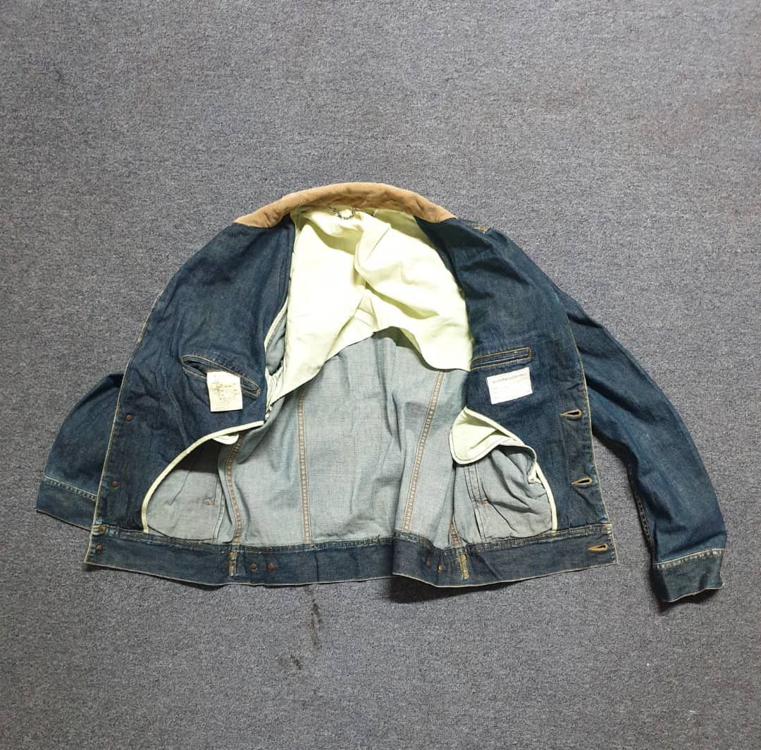 Maison MIHARA YASUHIRO 💥Miharayasuhiro Japanese brand harajuku denim jacket Size US S / EU 44-46 / 1 - 5 Thumbnail