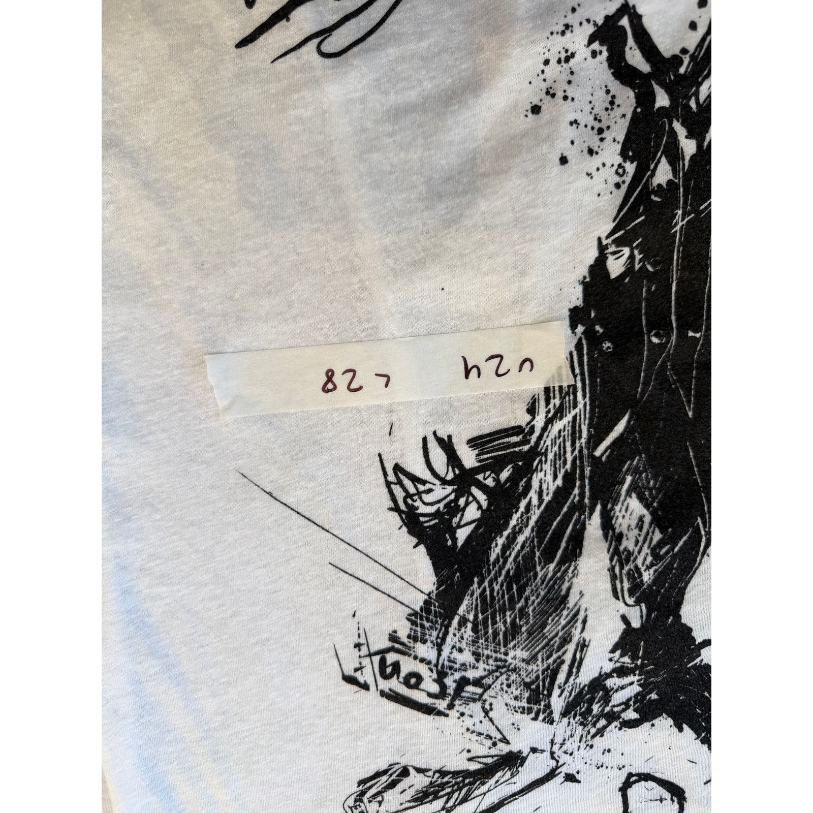 Greg Lauren Greg Lauren x Mastermind SAMPLE White Graphic T-Shirt Size US L / EU 52-54 / 3 - 4 Thumbnail