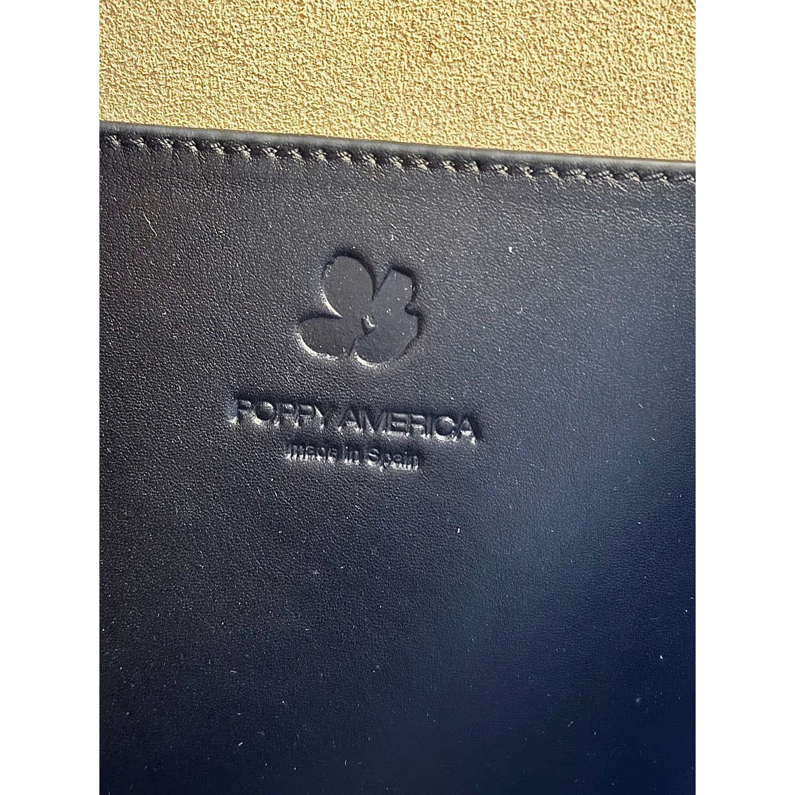 Other Poppy America NWT Black Leather Pioneer Spirit Oversized Bag Size ONE SIZE - 6 Thumbnail