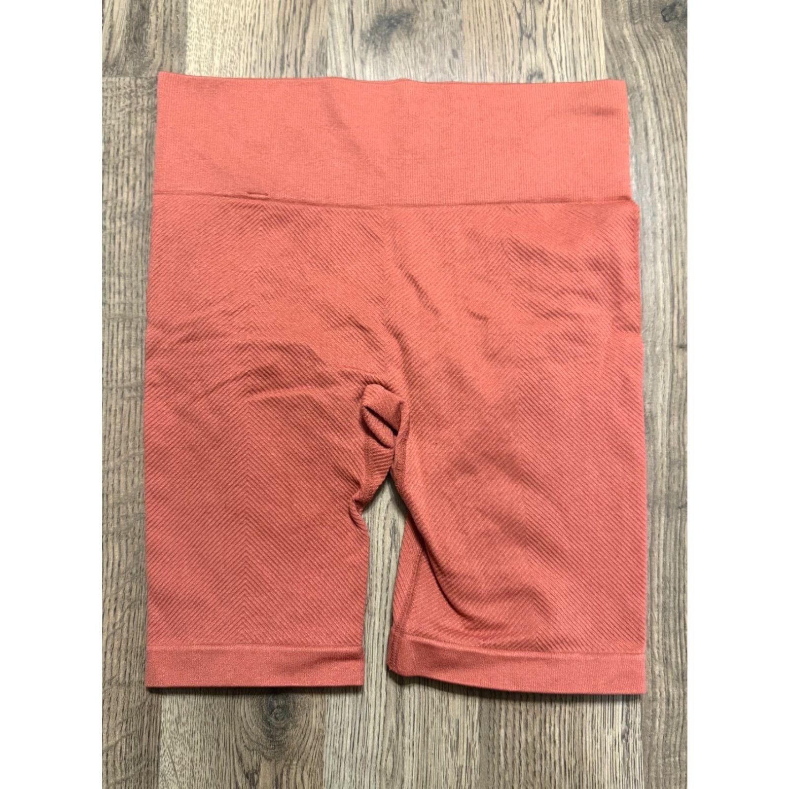Vintage Maurices Shorts Women’s Small Orange Biker Shorts Pull On Casual Activewear Stretch 3 in Inseam Regular Size ONE SIZE - 2 Thumbnail