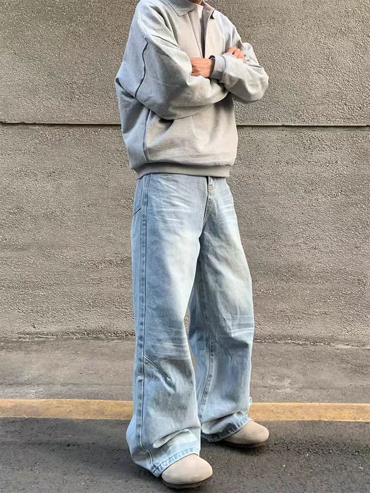 Vintage Washed Y2K Vintage Relaxed Jeans Size US 30 / EU 46 - 4 Thumbnail