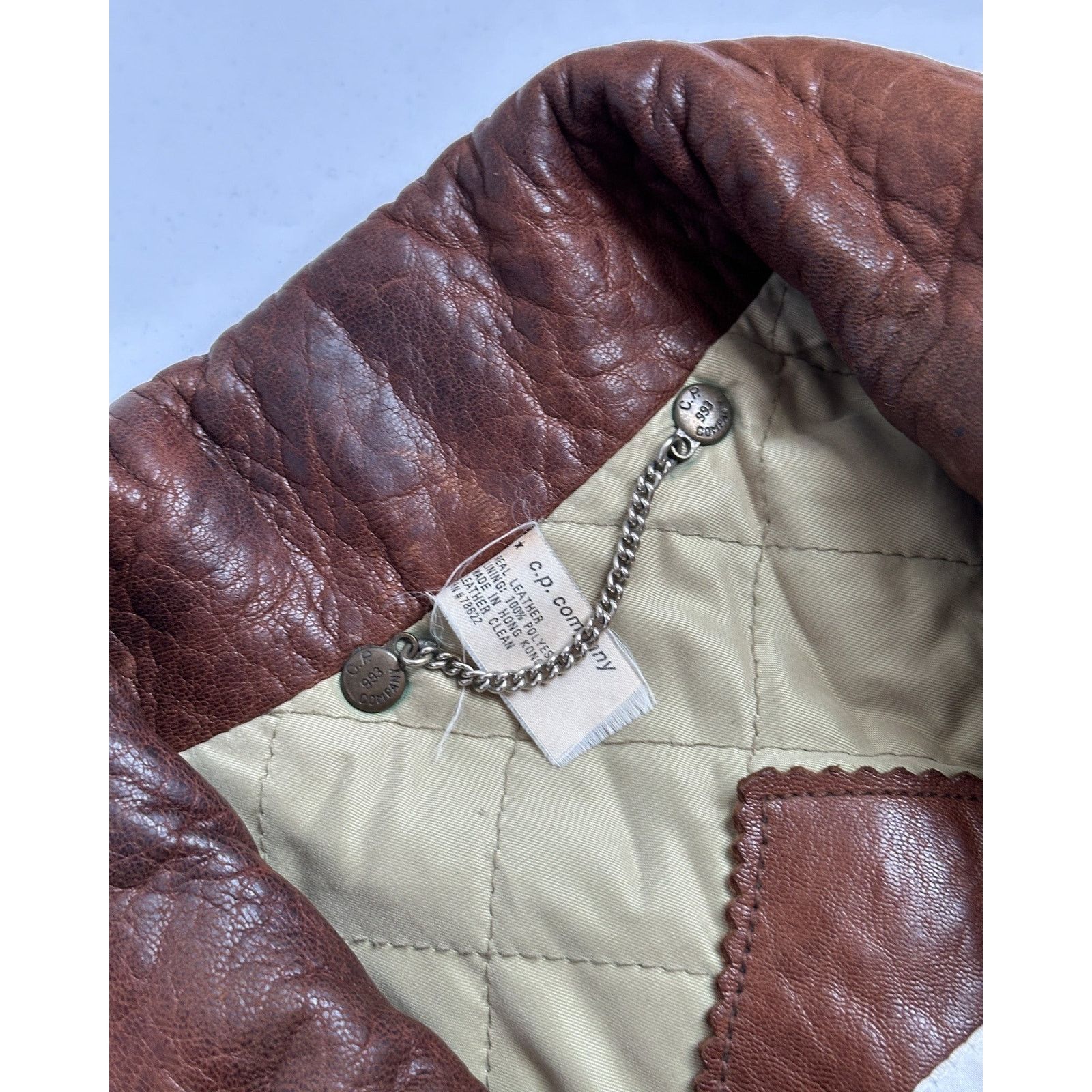 C.P. Company Vintage C.P. Company Leather Jacket Size US L / EU 52-54 / 3 - 4 Thumbnail