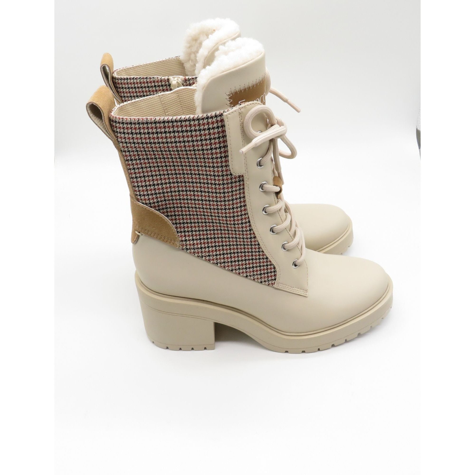 Franco Sarto Franco Sarto Dizzy Women's Faux Fur Lined Lace-Up Winter Boo Size US 9 / IT 39 - 7 Thumbnail