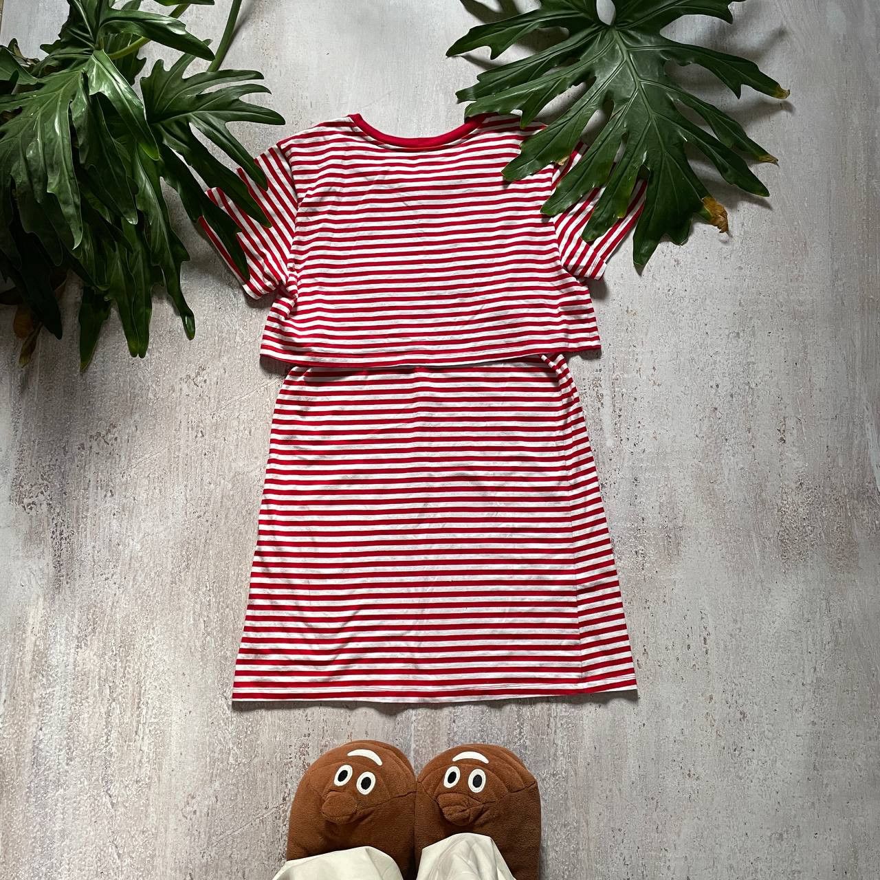 Stussy VINTAGE Y2K STUSSY AMAZING STRIPES MIDI DRESS Size M / US 6-8 / IT 42-44 - 2 Thumbnail