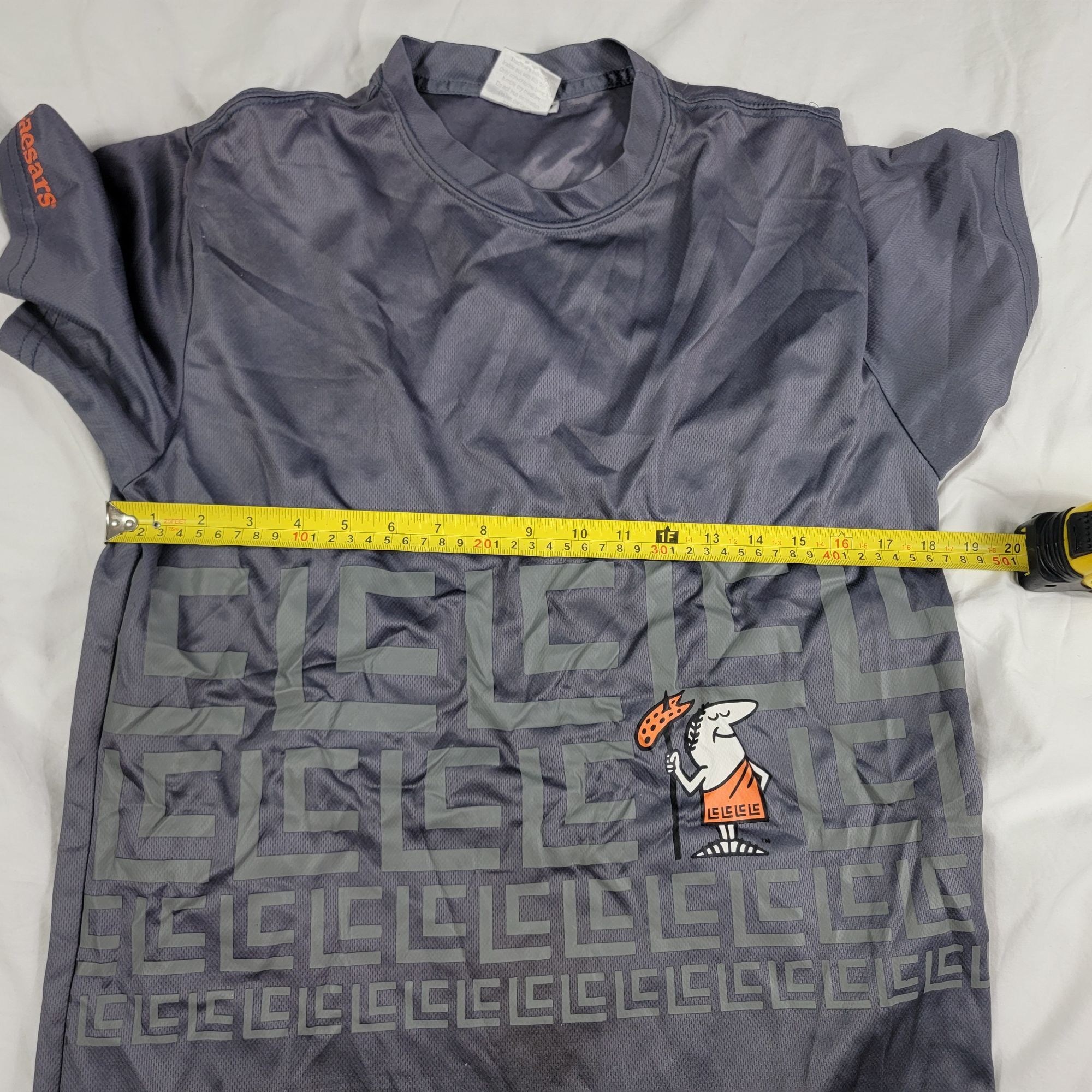 Other Little Caesars Employee Uniform Adults Medium Gray Shirt Wor Size US M / EU 48-50 / 2 - 6 Thumbnail