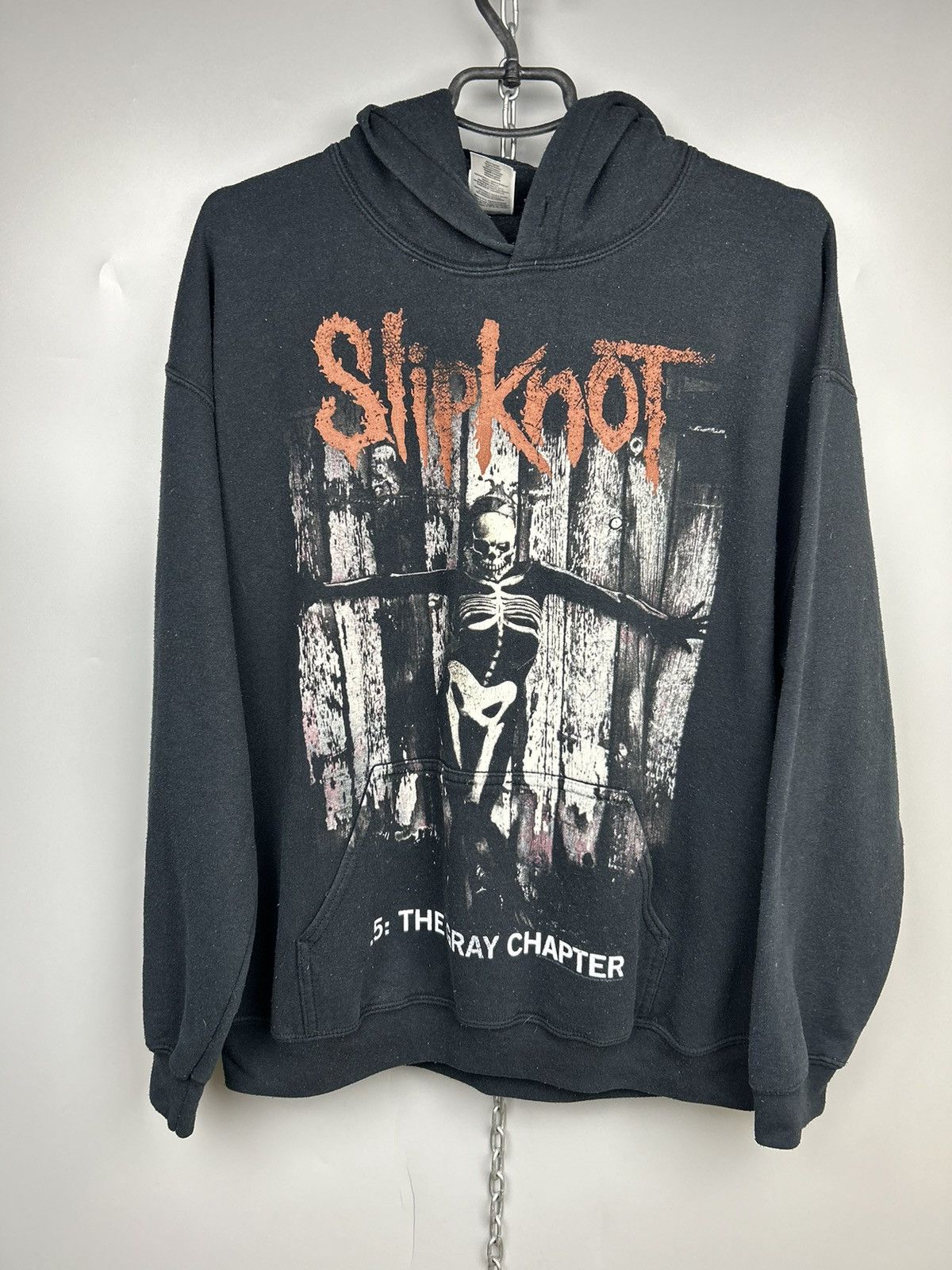 Band Tees × Slipknot × Vintage Vintage Slipknot 5: The Gray Chapter Hoodie Size US L / EU 52-54 / 3 - 1 Thumbnail