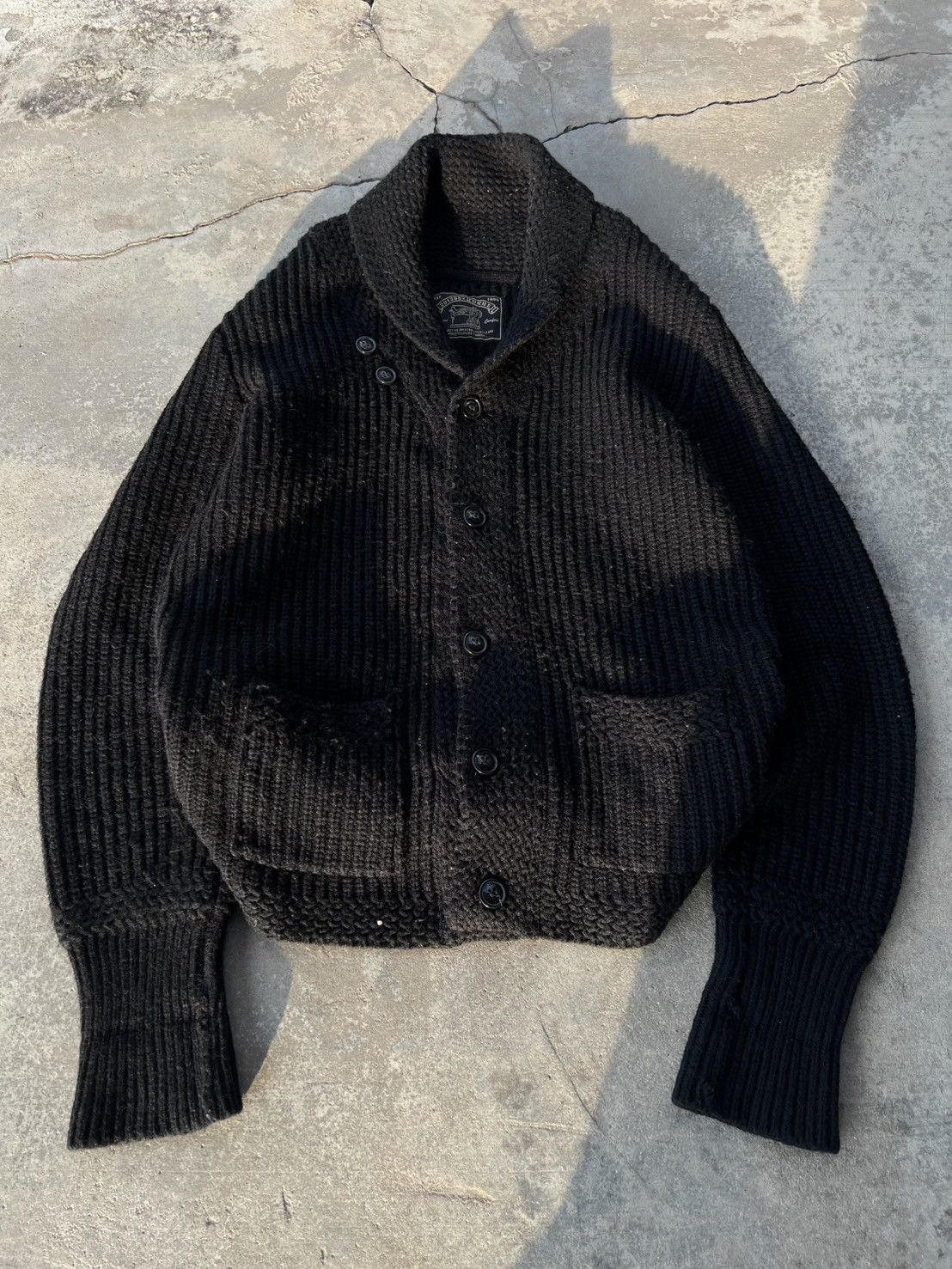 Japanese Brand Archive* 291295=HOMME KNIT CARDIGAN Size US S / EU 44-46 / 1 - 3 Thumbnail