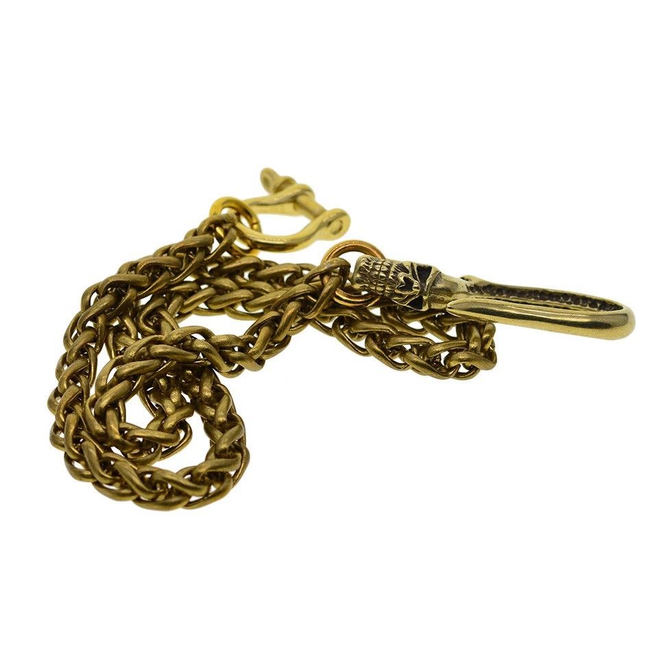 Other Skull Head + 6mm wheat snake Pant chain Size ONE SIZE - 5 Thumbnail