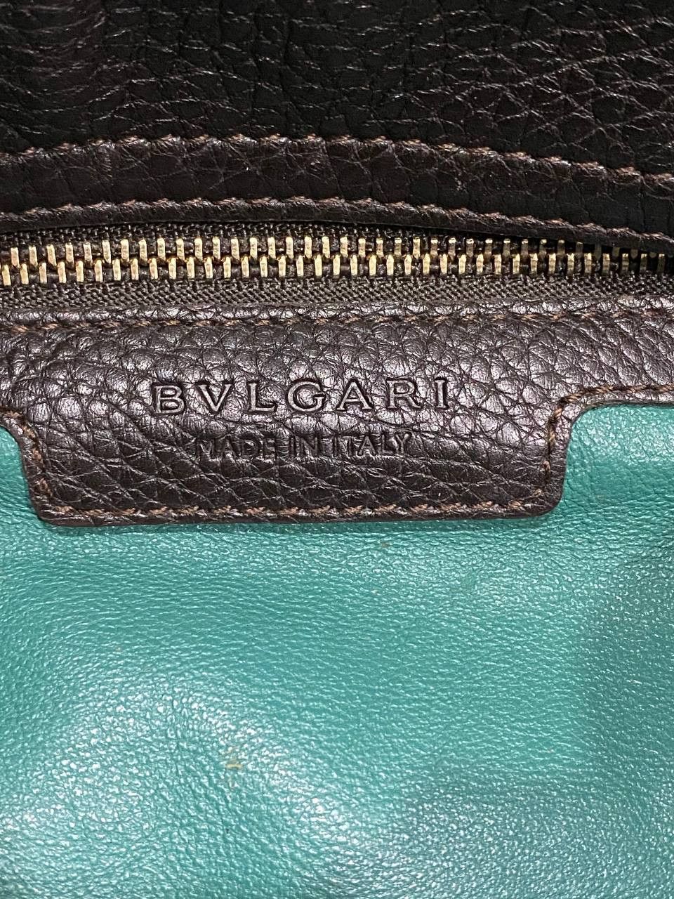 Bvlgari Bvlgari 29433 Women's Leather Handbag Black Size ONE SIZE - 9 Thumbnail