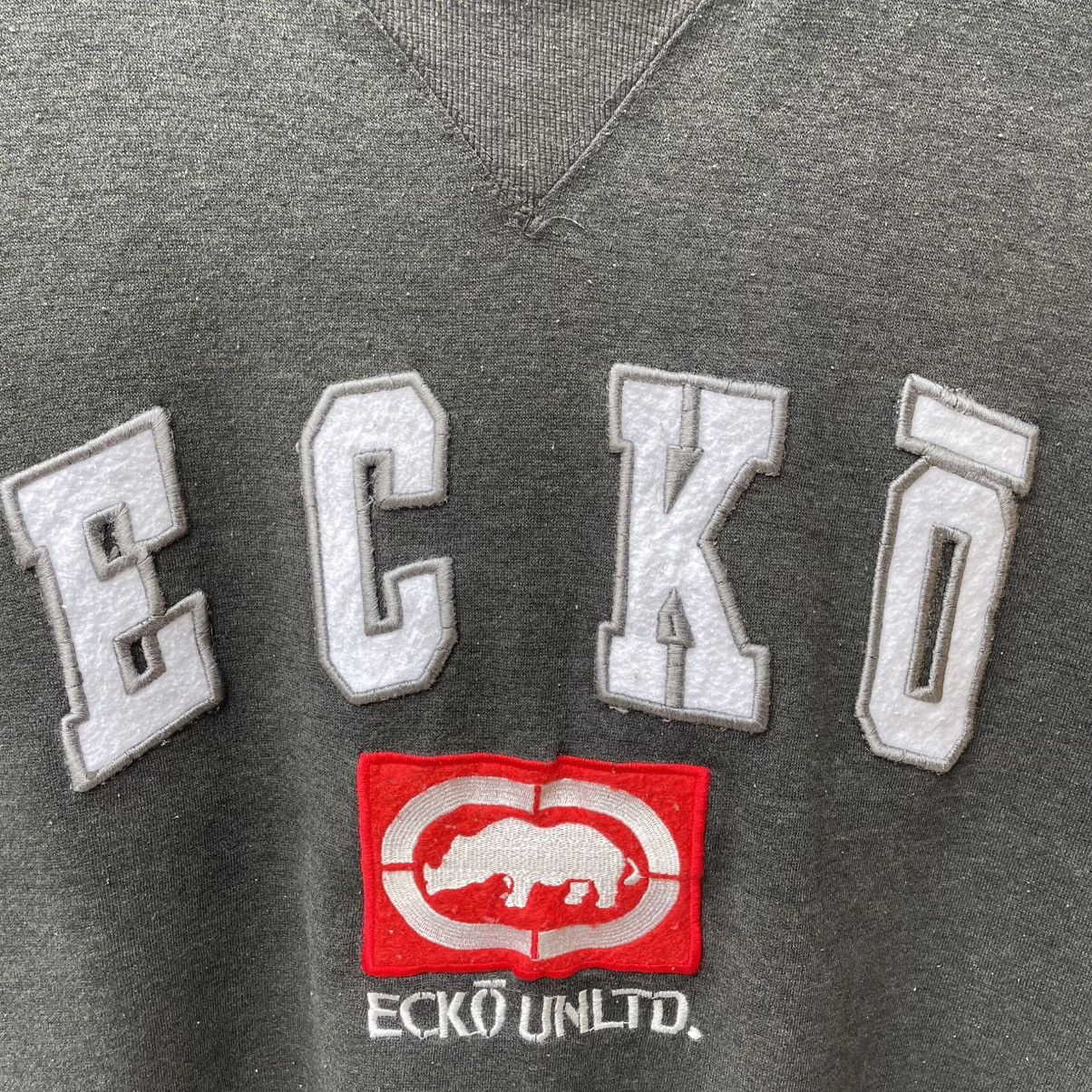 Ecko Unltd. 🔥Vintage 90s Ecko Unltd Big Logo Skateboard Sweatshirts Size US M / EU 48-50 / 2 - 5 Thumbnail