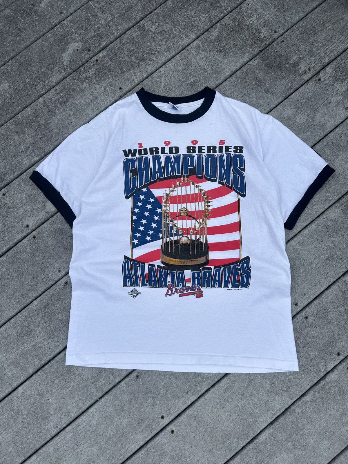Starter Vintage starter Atlanta braves shirt Size US M / EU 48-50 / 2 - 1 Thumbnail
