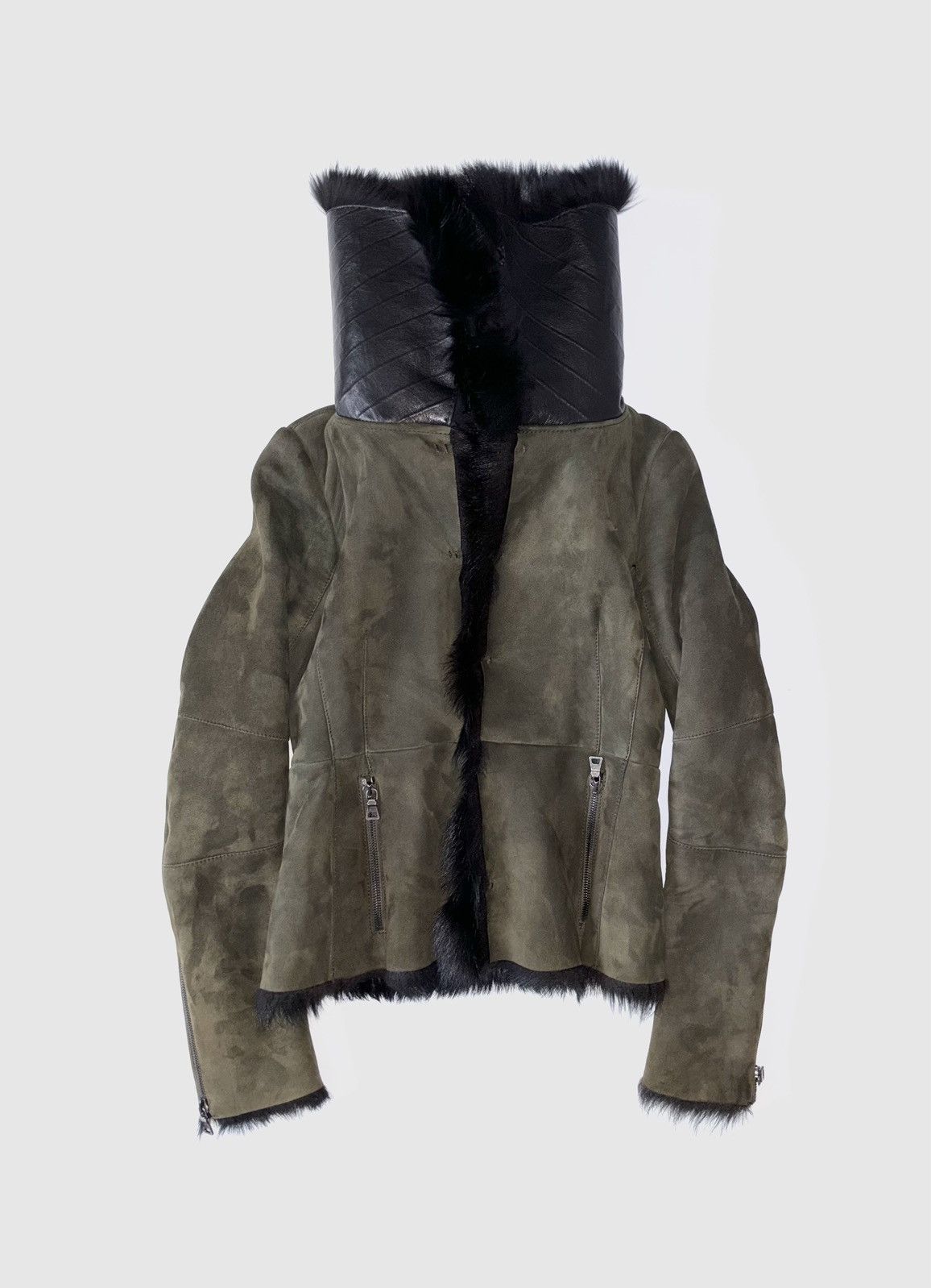 Prada Prada Sport Shearling leather jacket Size XS / US 0-2 / IT 36-38 - 2 Thumbnail
