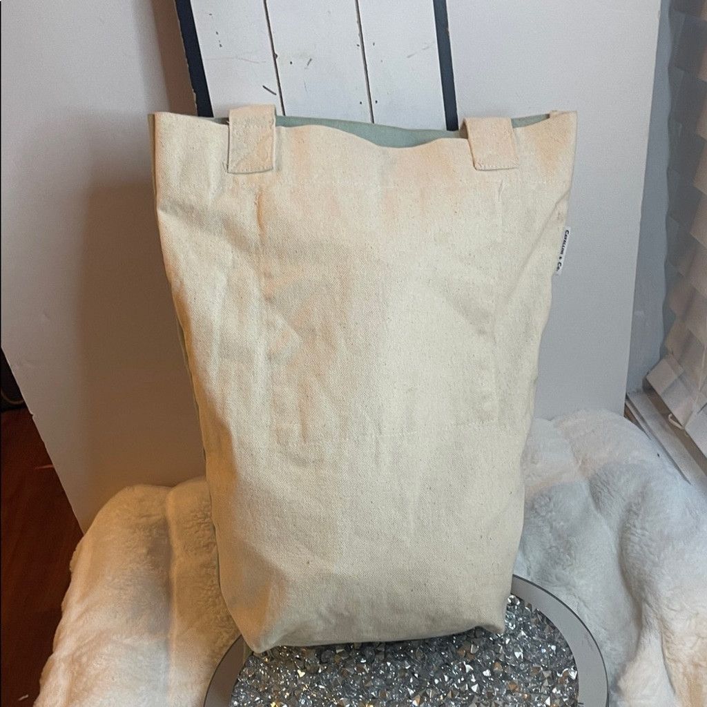 Other Butterfly Print Tote Bag - Green Size ONE SIZE - 4 Thumbnail